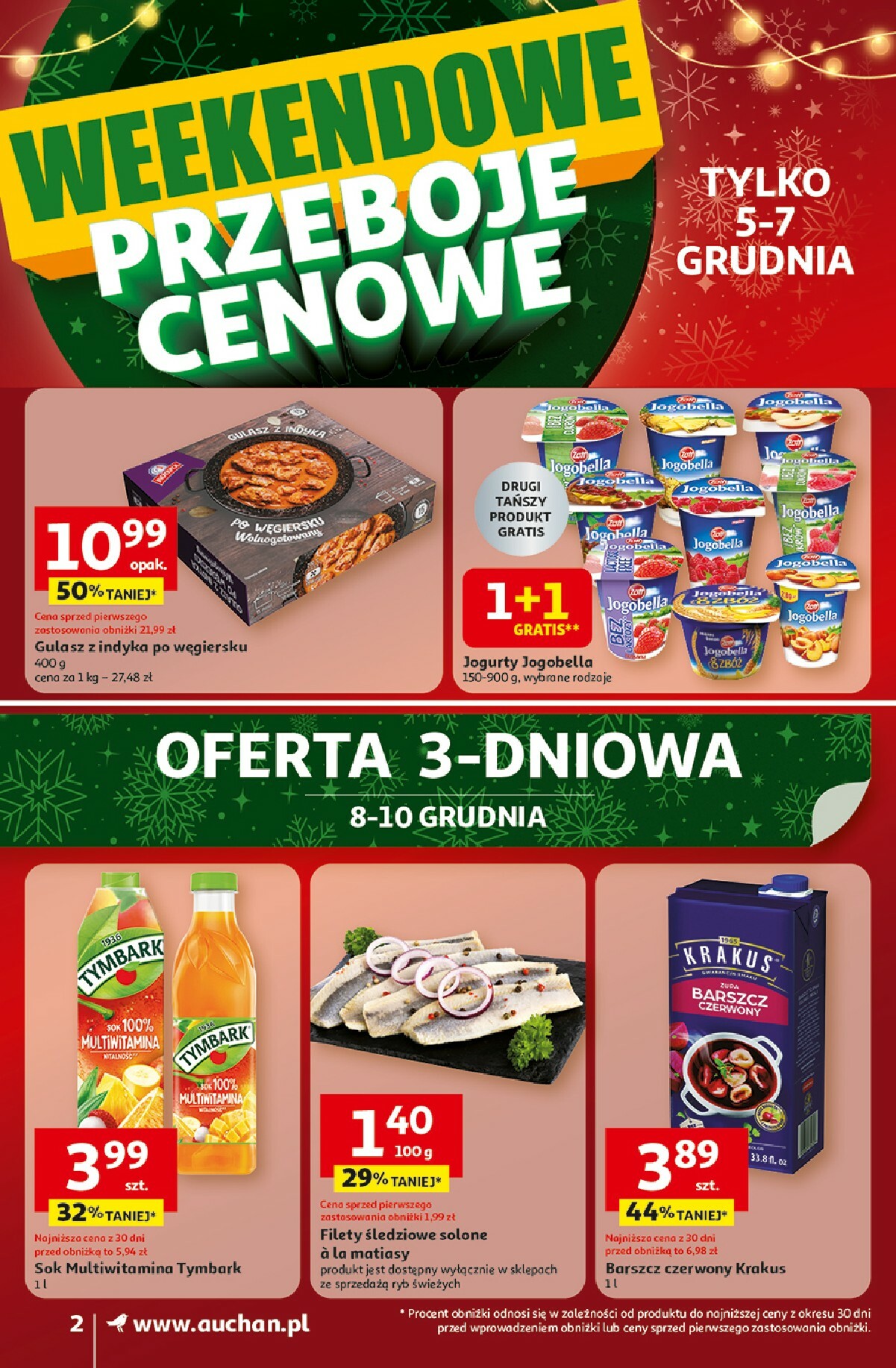 auchan - Gazetka Supermarket Auchan - ważna od 04.12. do 10.12. - page: 2
