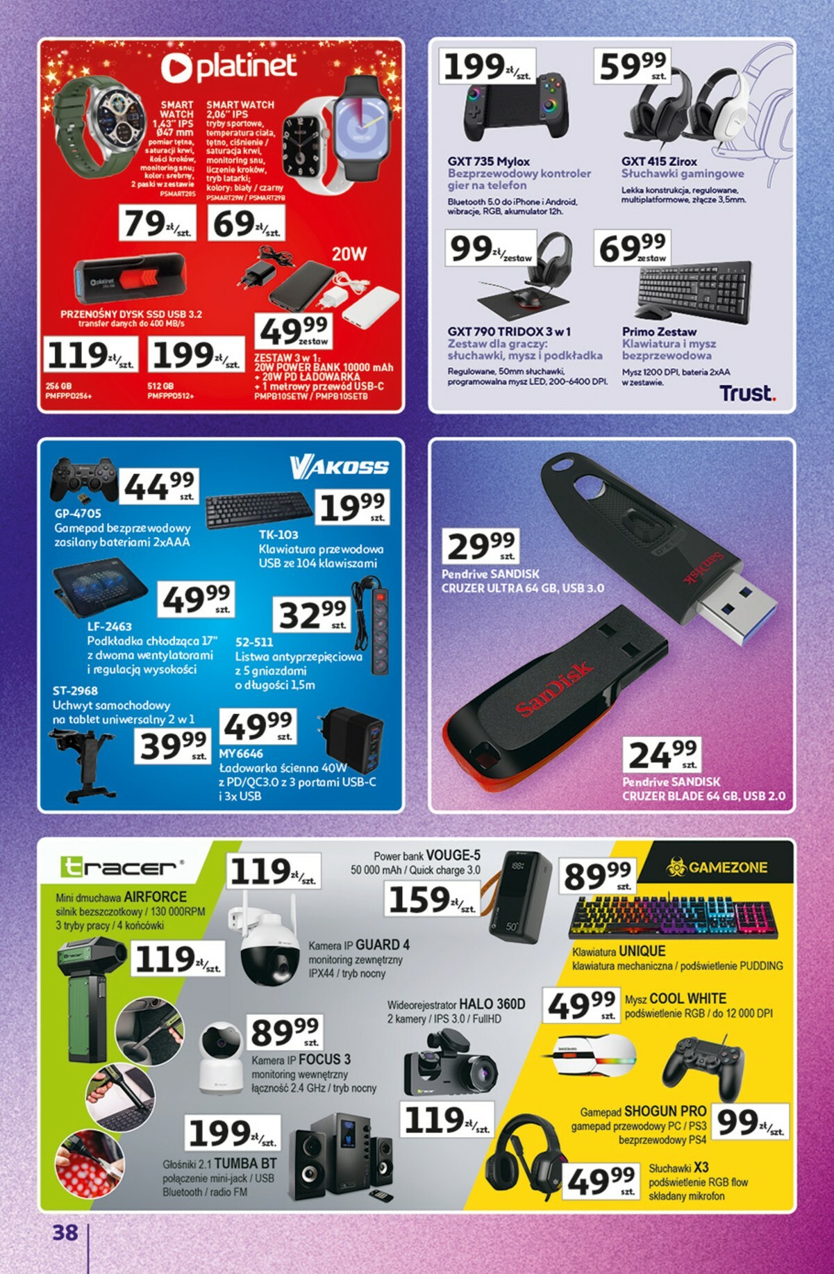 auchan - Gazetka Hipermarket Auchan - Znane Marki duży wybór - ważna od 04.12. do 14.12. - page: 38