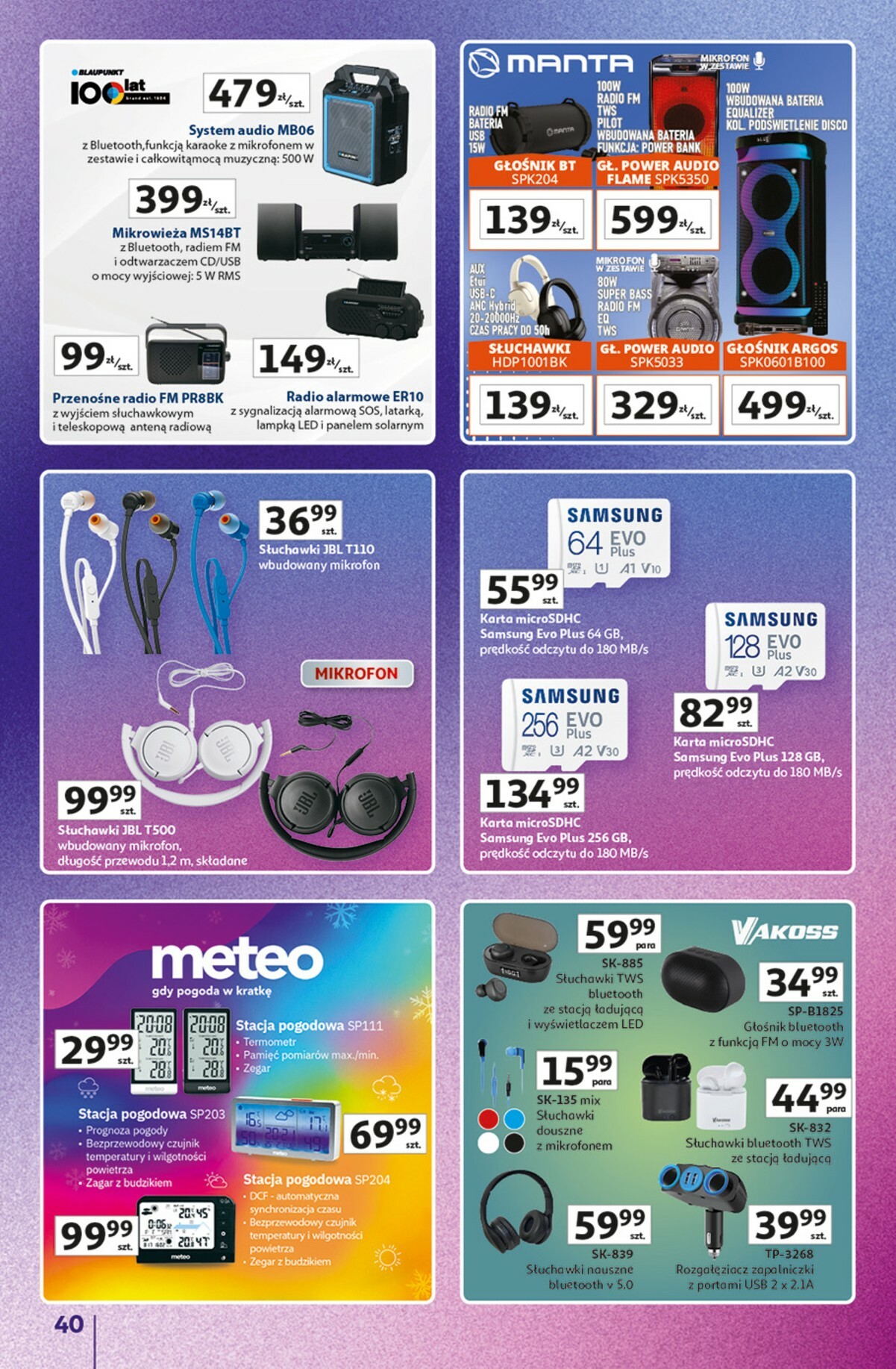 auchan - Gazetka Hipermarket Auchan - Znane Marki duży wybór - ważna od 04.12. do 14.12. - page: 40