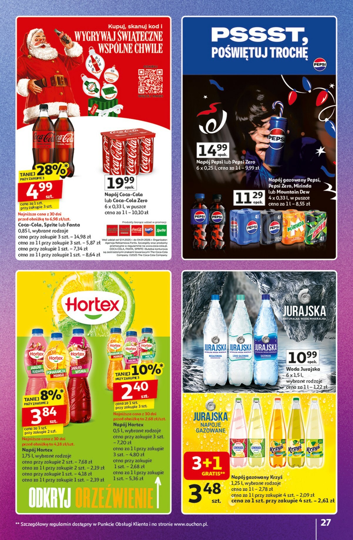 auchan - Gazetka Hipermarket Auchan - Znane Marki duży wybór - ważna od 04.12. do 14.12. - page: 27