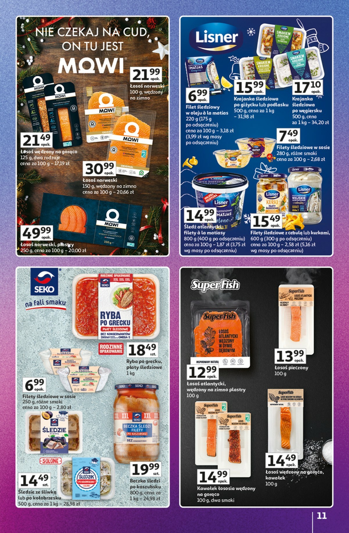 auchan - Gazetka Hipermarket Auchan - Znane Marki duży wybór - ważna od 04.12. do 14.12. - page: 11