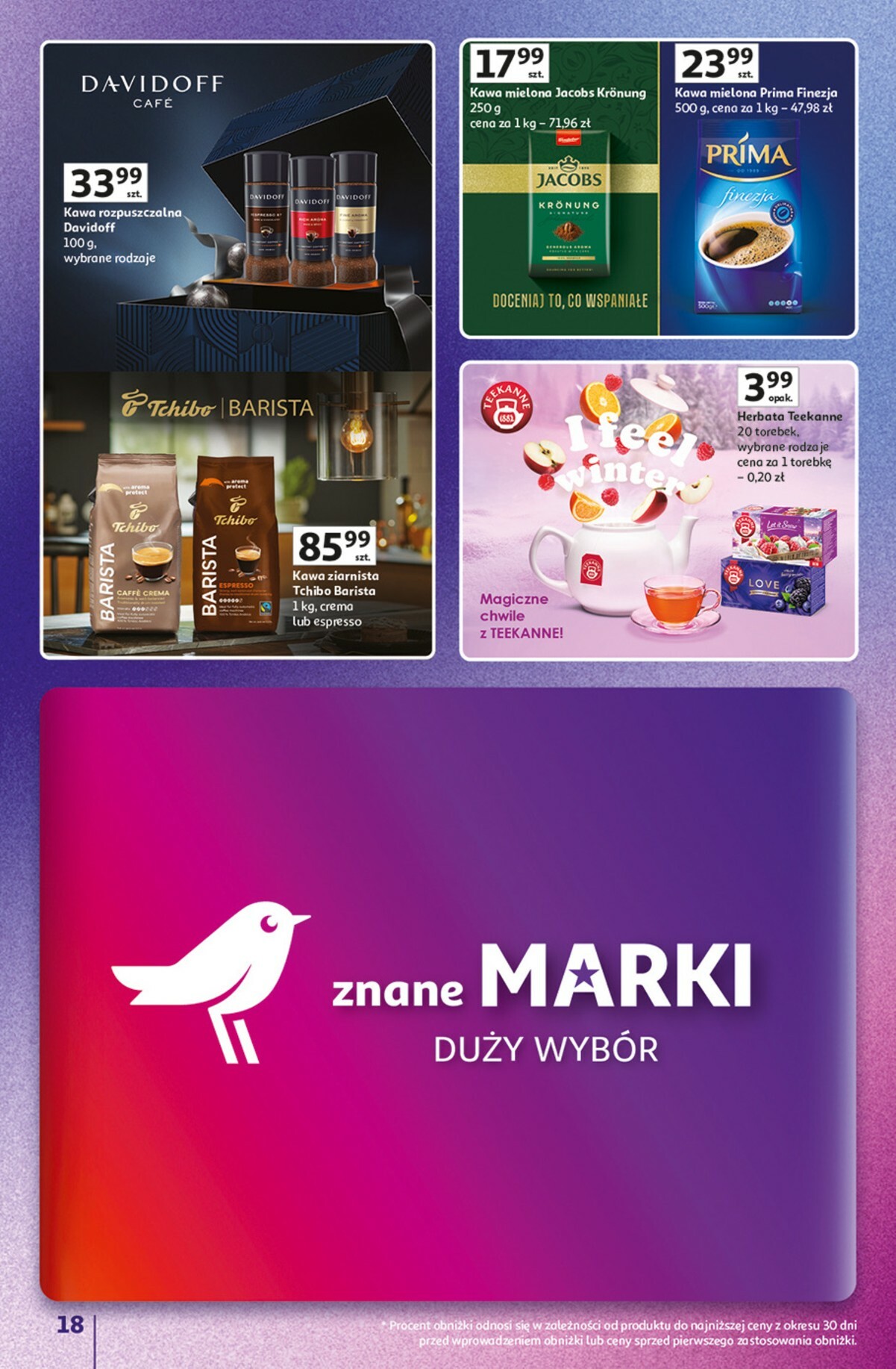 auchan - Gazetka Hipermarket Auchan - Znane Marki duży wybór - ważna od 04.12. do 14.12. - page: 18