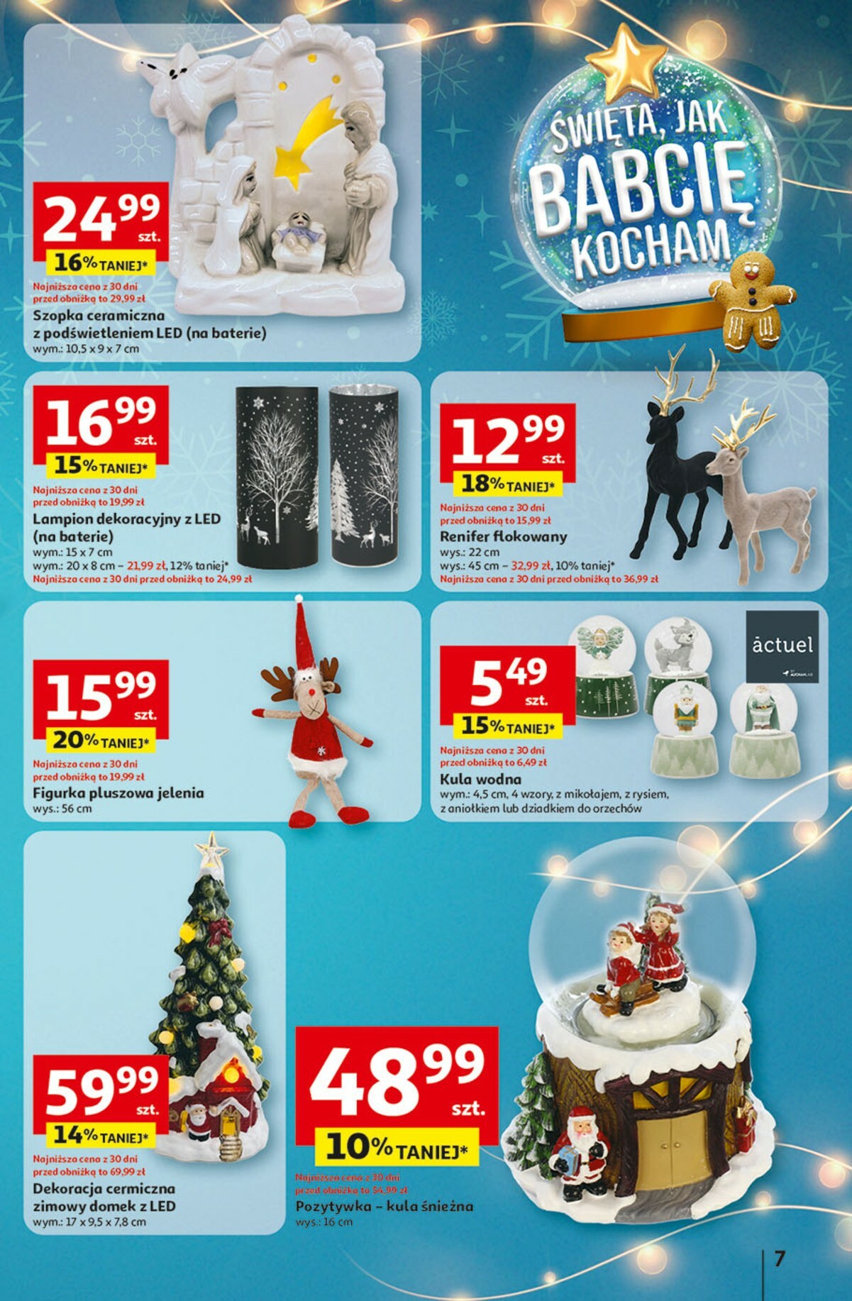 auchan - Gazetka Hipermarket Auchan - ważna od 04.12. do 10.12. - page: 7