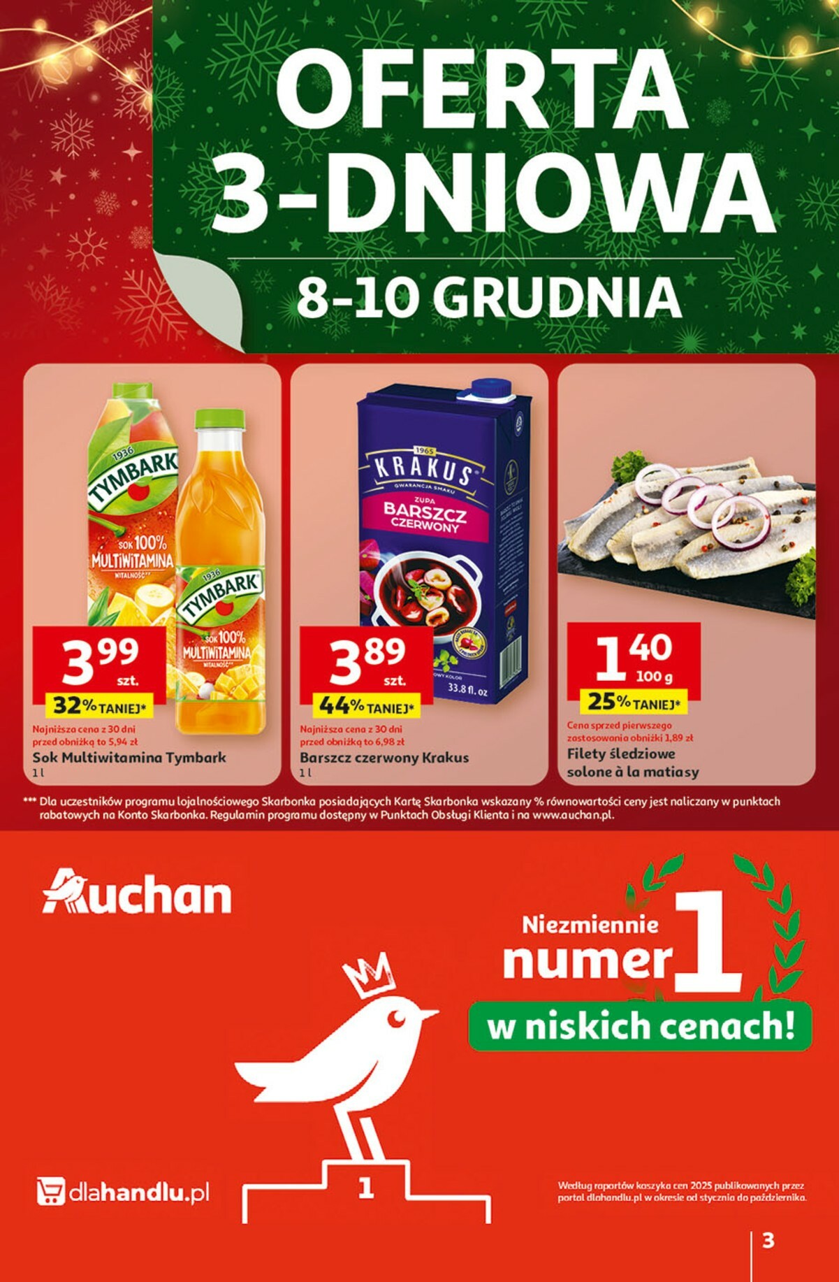 auchan - Gazetka Hipermarket Auchan - ważna od 04.12. do 10.12. - page: 3