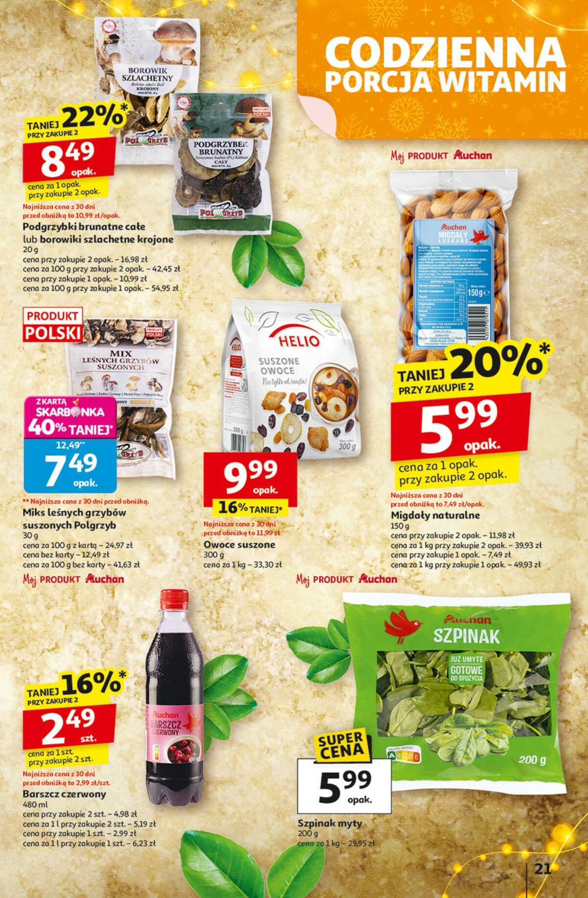 auchan - Gazetka Hipermarket Auchan - ważna od 04.12. do 10.12. - page: 21