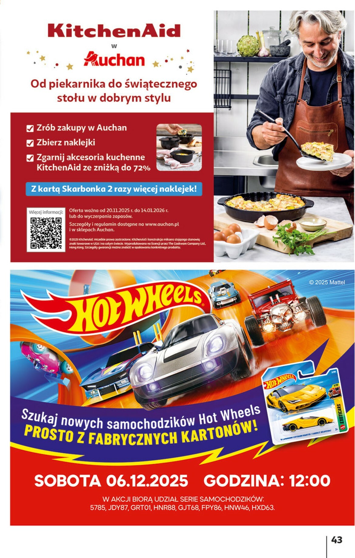 auchan - Gazetka Hipermarket Auchan - ważna od 04.12. do 10.12. - page: 43