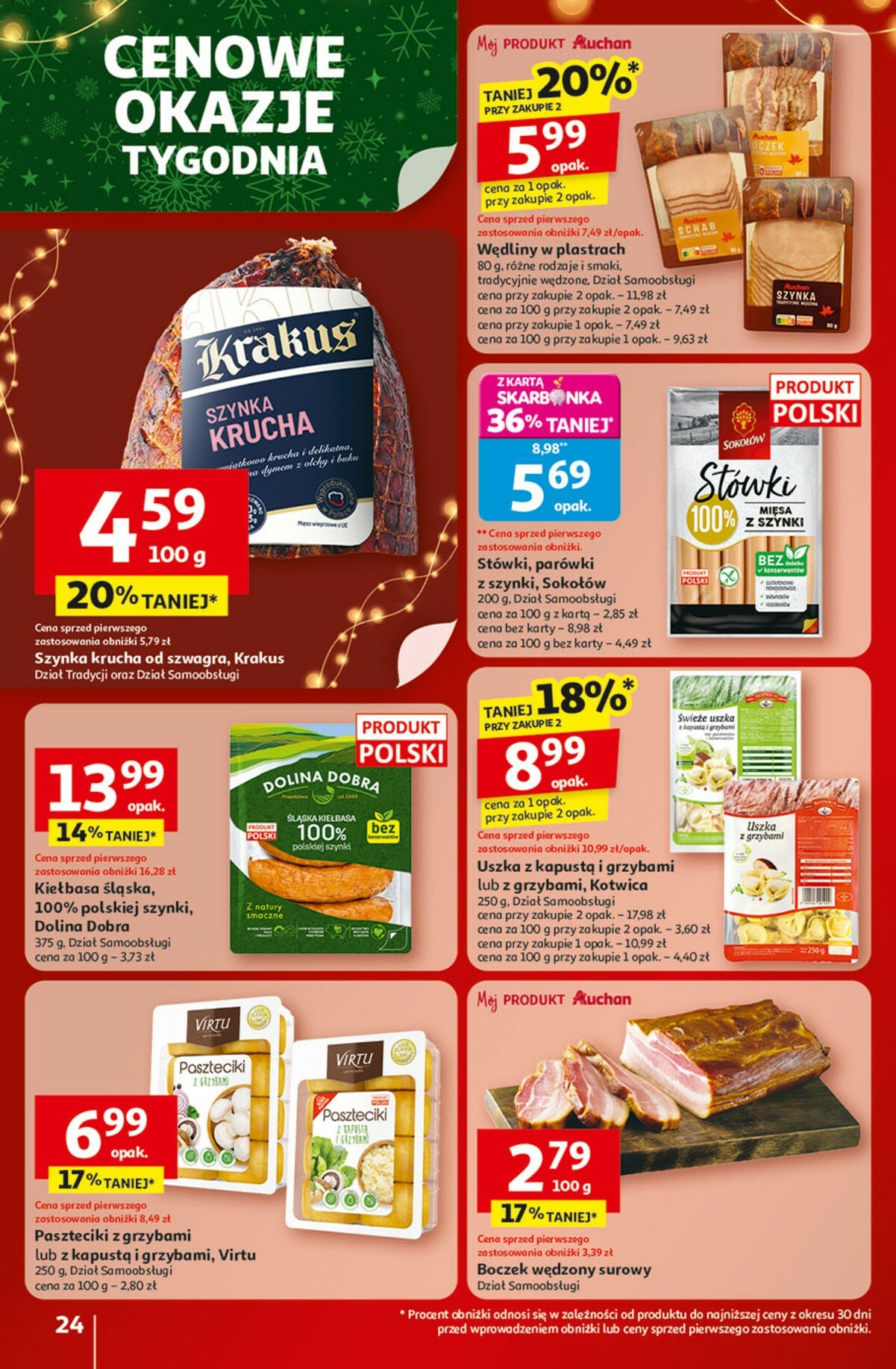 auchan - Gazetka Hipermarket Auchan - ważna od 04.12. do 10.12. - page: 24