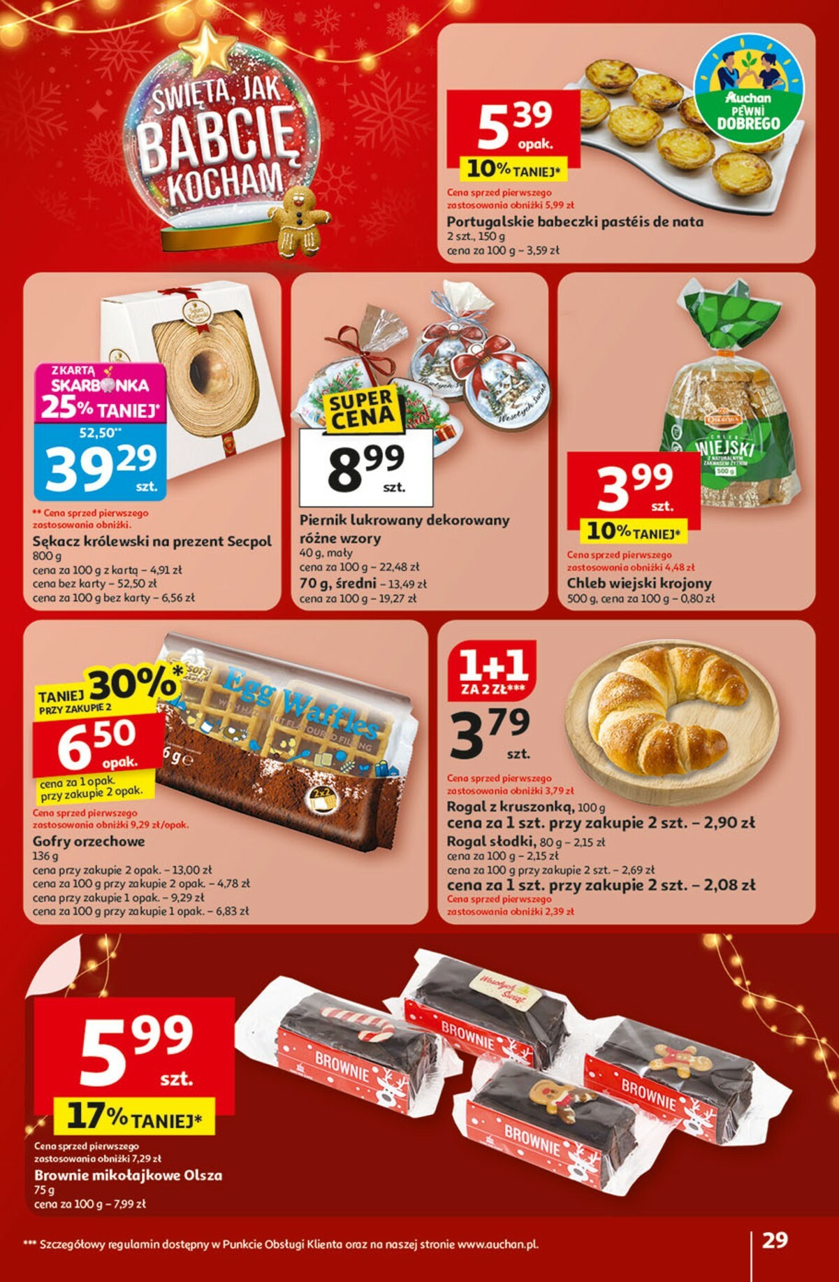 auchan - Gazetka Hipermarket Auchan - ważna od 04.12. do 10.12. - page: 29
