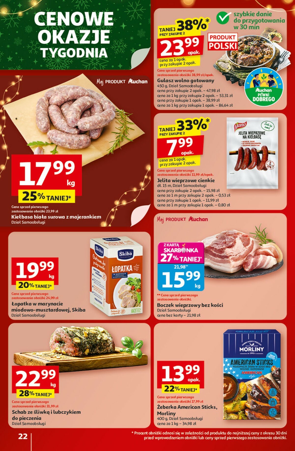 auchan - Gazetka Hipermarket Auchan - ważna od 04.12. do 10.12. - page: 22