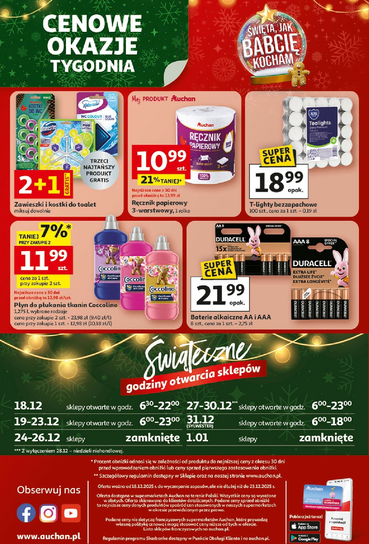 auchan - Gazetka Supermarket Auchan - ważna od 18.12. do 24.12. - page: 8
