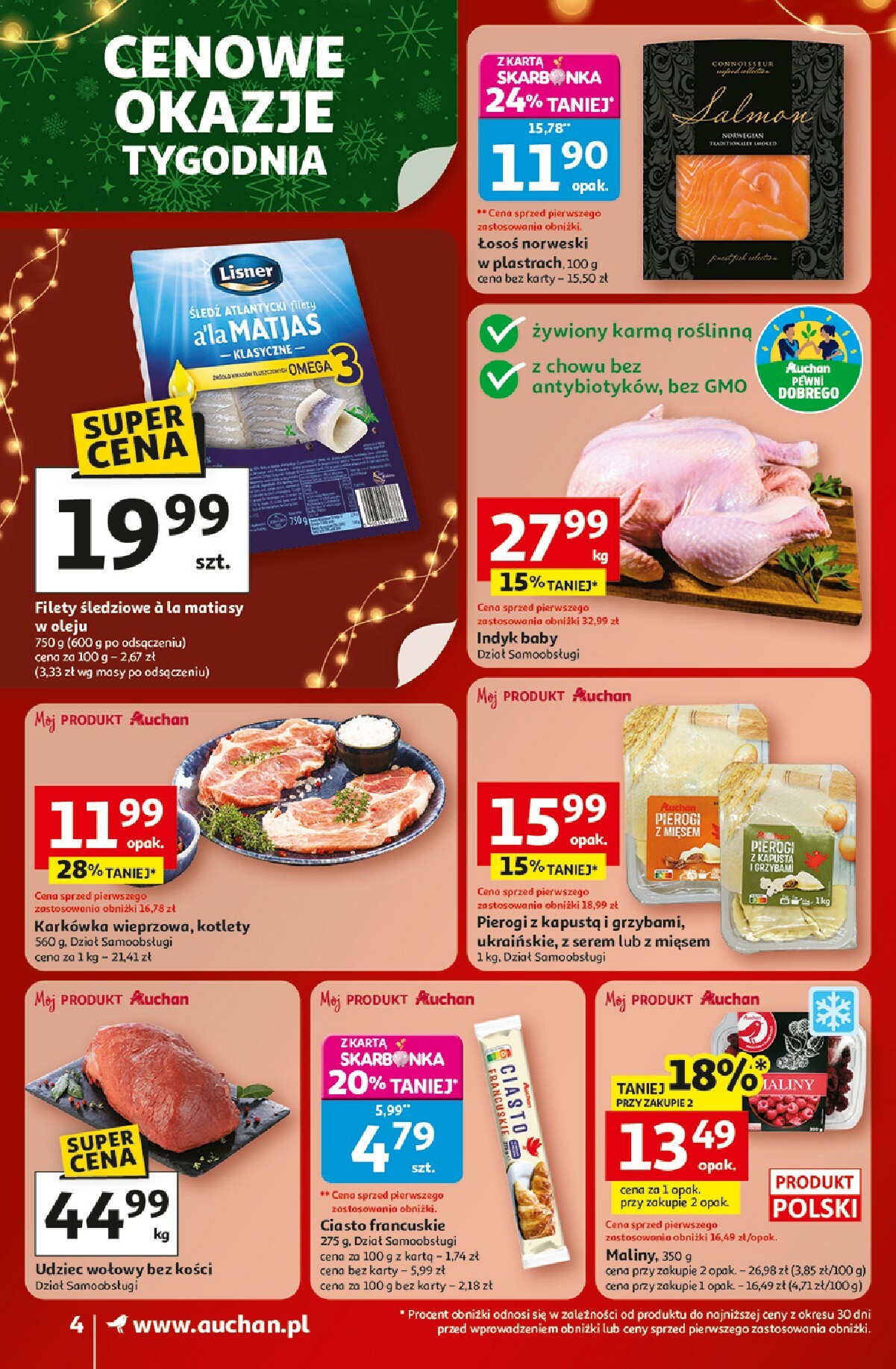 auchan - Gazetka Supermarket Auchan - ważna od 18.12. do 24.12. - page: 4