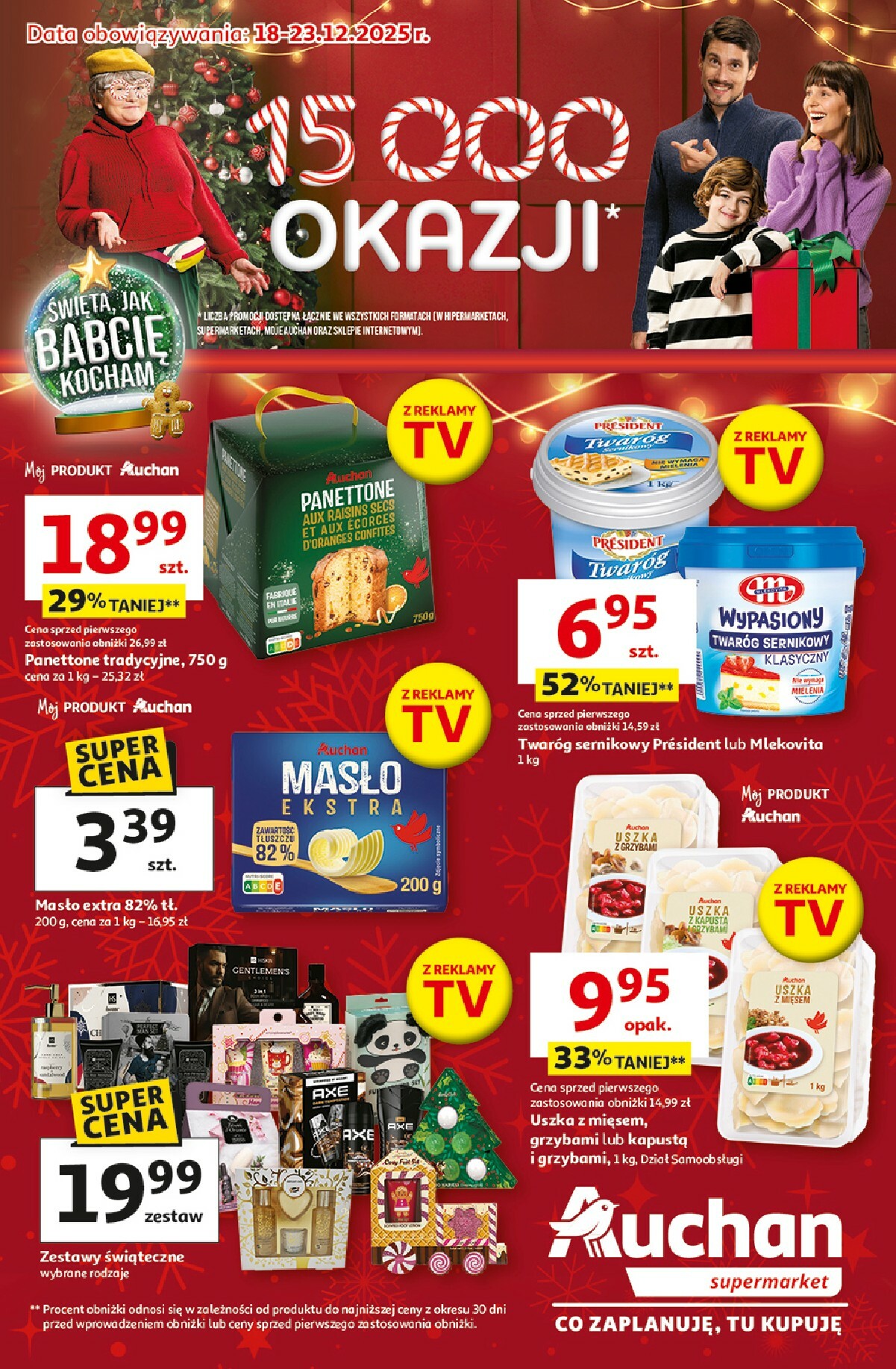 auchan - Gazetka Supermarket Auchan - ważna od 18.12. do 24.12.