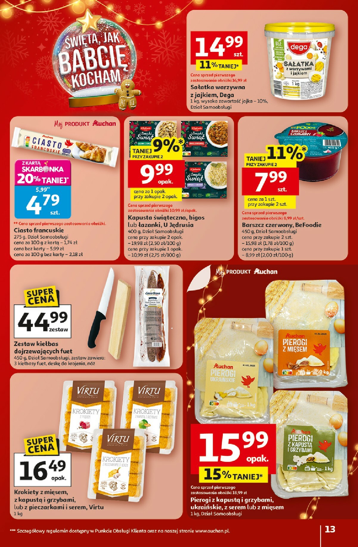 auchan - Gazetka Hipermarket Auchan - ważna od 18.12. do 23.12. - page: 13