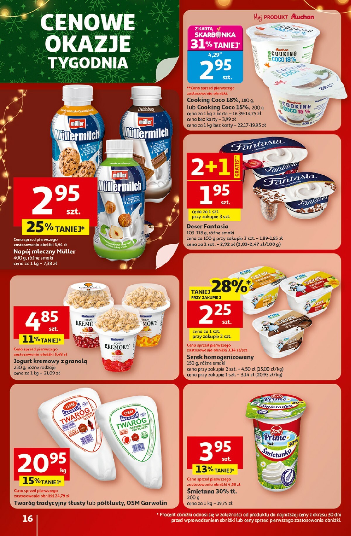 auchan - Gazetka Hipermarket Auchan - ważna od 18.12. do 23.12. - page: 16