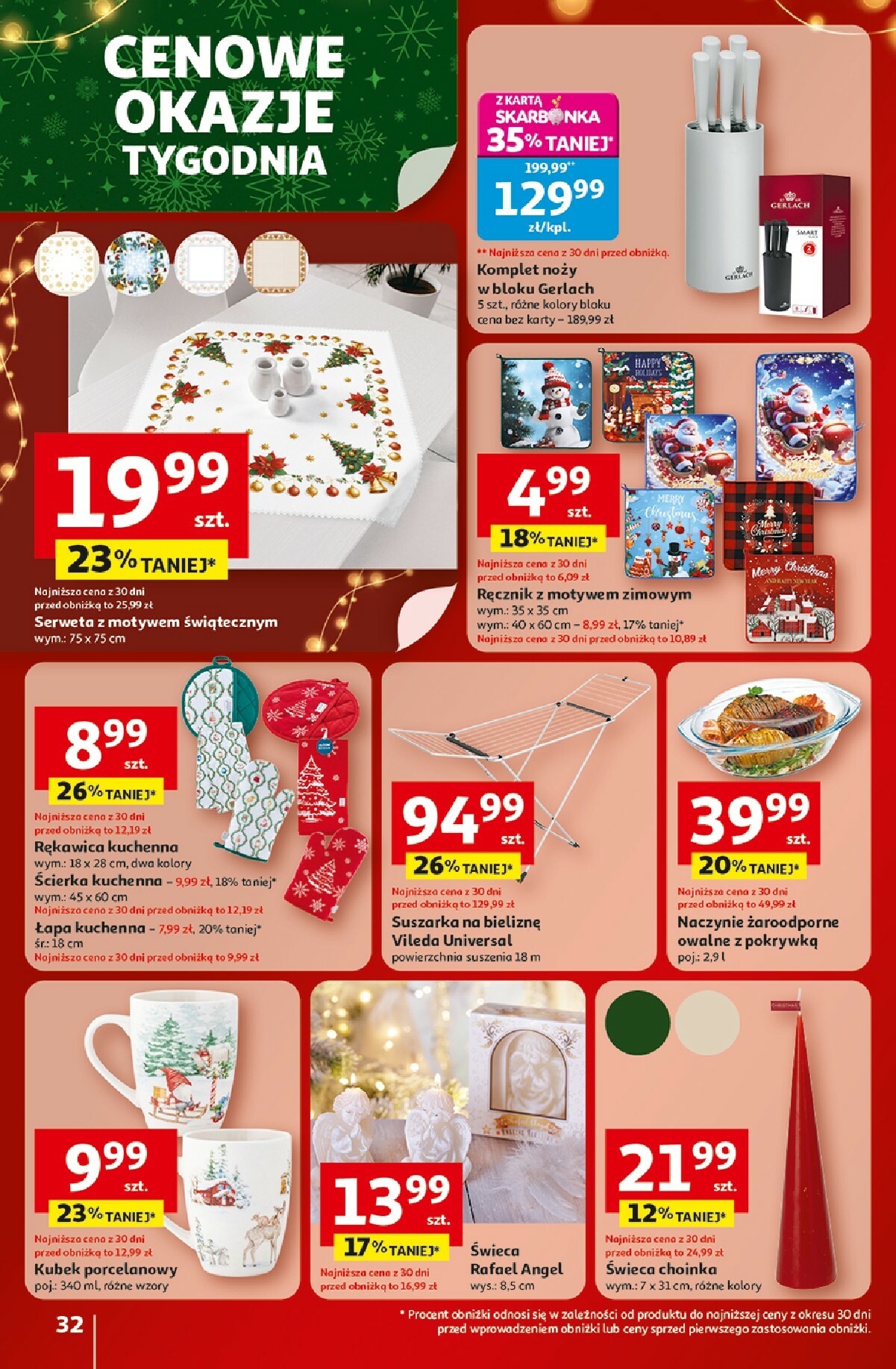 auchan - Gazetka Hipermarket Auchan - ważna od 18.12. do 23.12. - page: 32