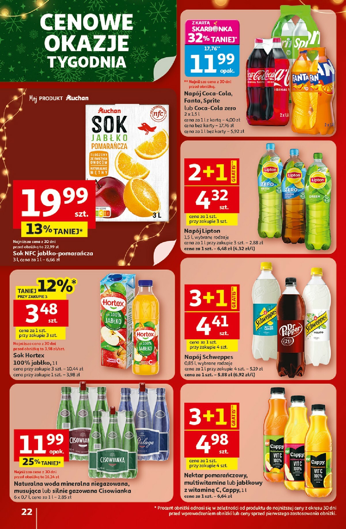 auchan - Gazetka Hipermarket Auchan - ważna od 18.12. do 23.12. - page: 22