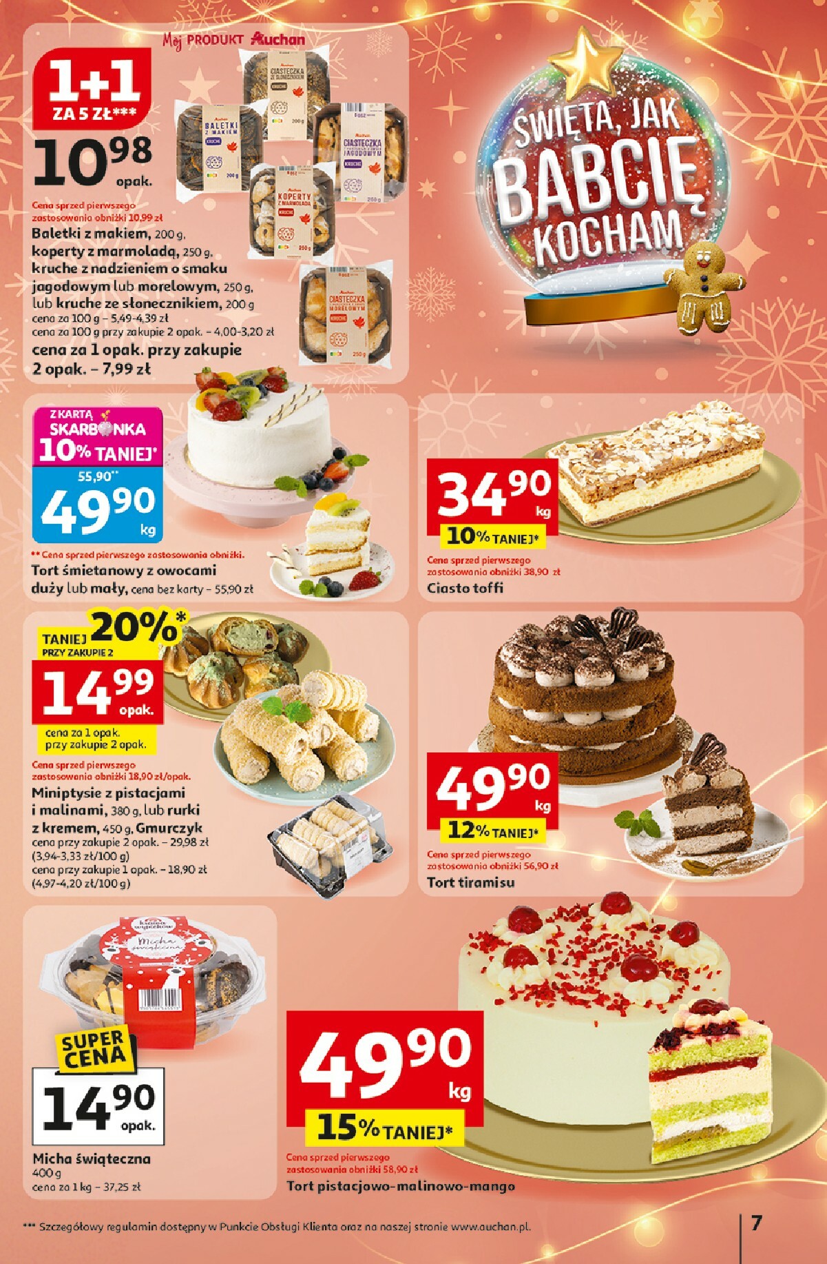 auchan - Gazetka Hipermarket Auchan - ważna od 18.12. do 23.12. - page: 7