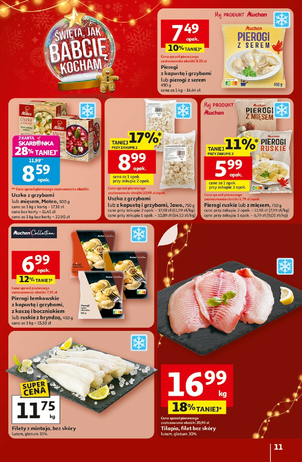auchan - Gazetka Hipermarket Auchan - ważna od 18.12. do 23.12. - page: 11