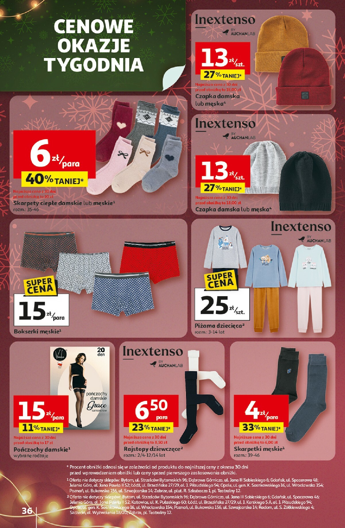 auchan - Gazetka Hipermarket Auchan - ważna od 18.12. do 23.12. - page: 36