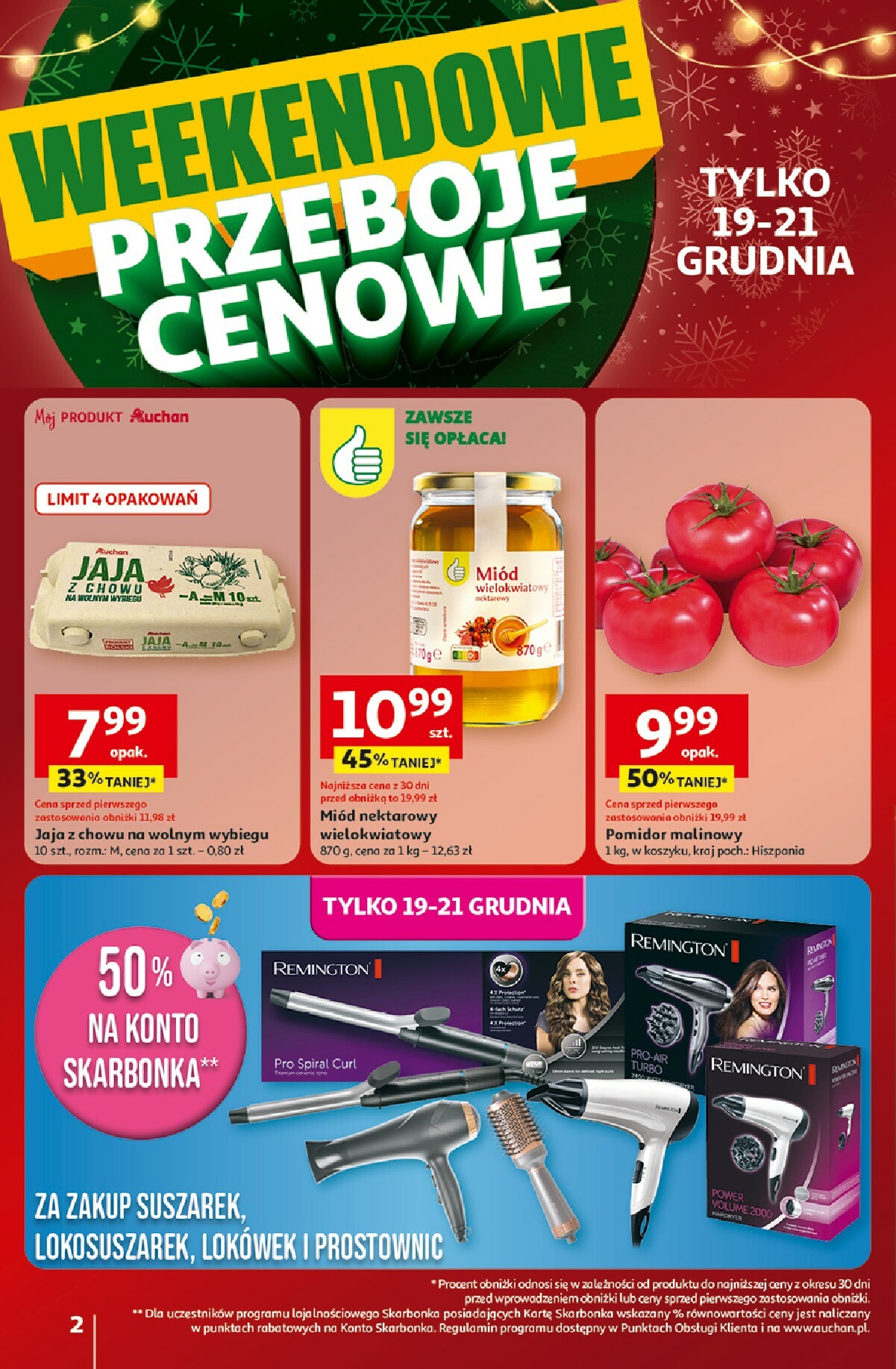 auchan - Gazetka Hipermarket Auchan - ważna od 18.12. do 23.12. - page: 2