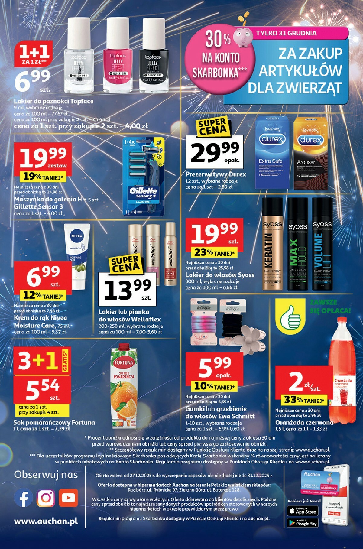 auchan - Gazetka Auchan - Sylwestrowe Okazje - ważna od 27.12. do 31.12. - page: 14