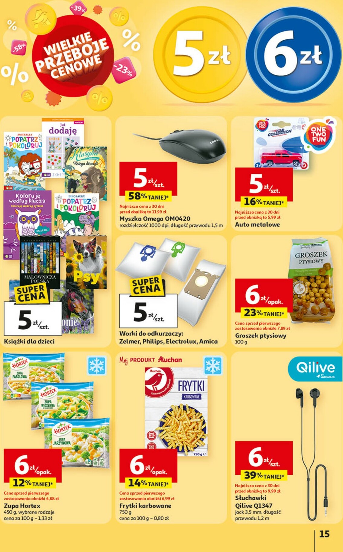 auchan - Gazetka Hipermarket Auchan - ważna od 02.01. do 07.01. - page: 15