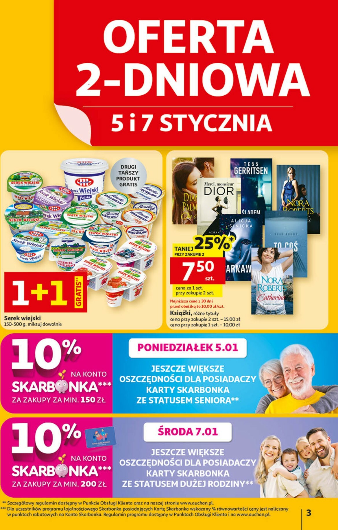 auchan - Gazetka Hipermarket Auchan - ważna od 02.01. do 07.01. - page: 3