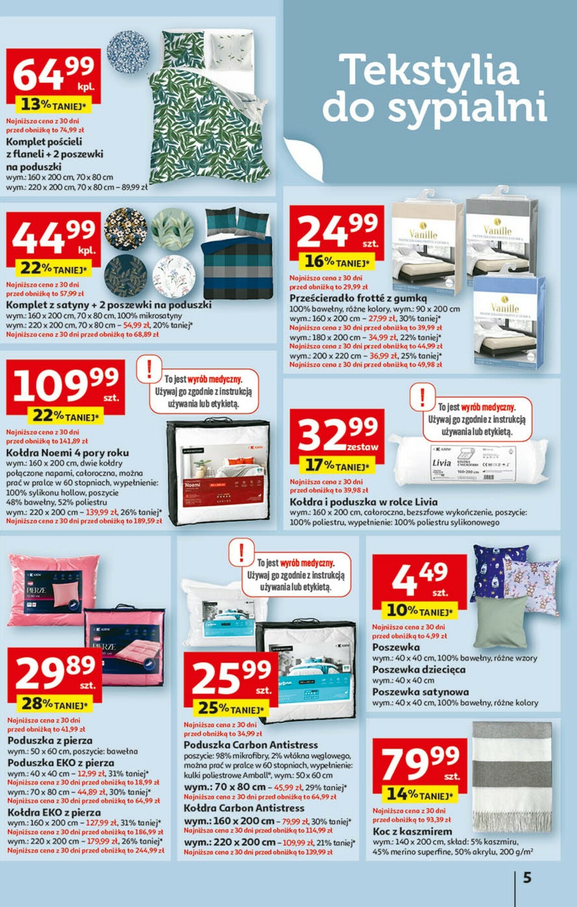 auchan - Gazetka Hipermarket Auchan - ważna od 02.01. do 07.01. - page: 5