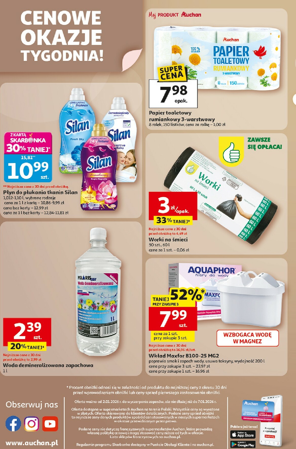 auchan - Gazetka Supermarket Auchan - ważna od 02.01. do 07.01. - page: 8