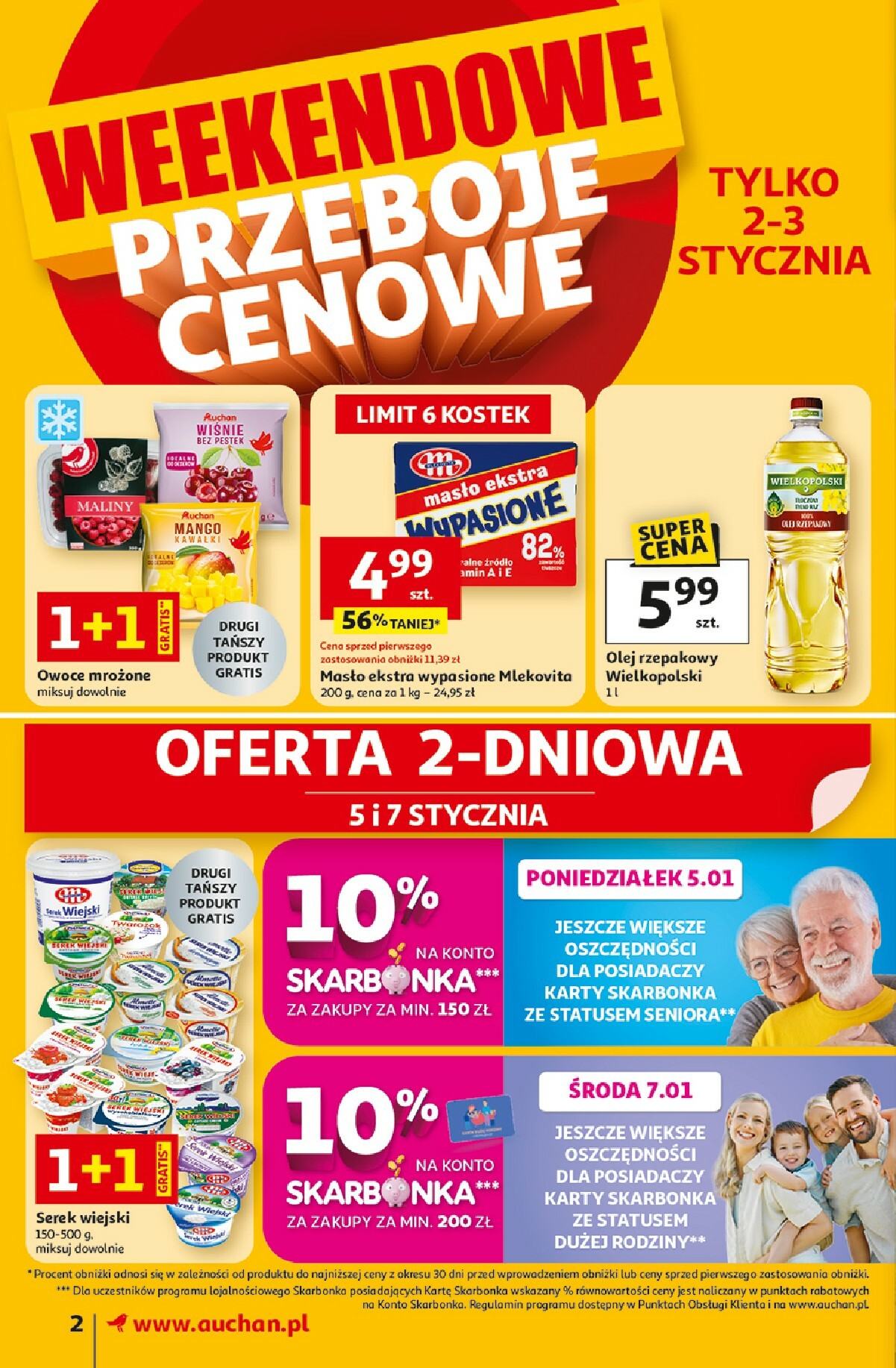 auchan - Gazetka Supermarket Auchan - ważna od 02.01. do 07.01. - page: 2