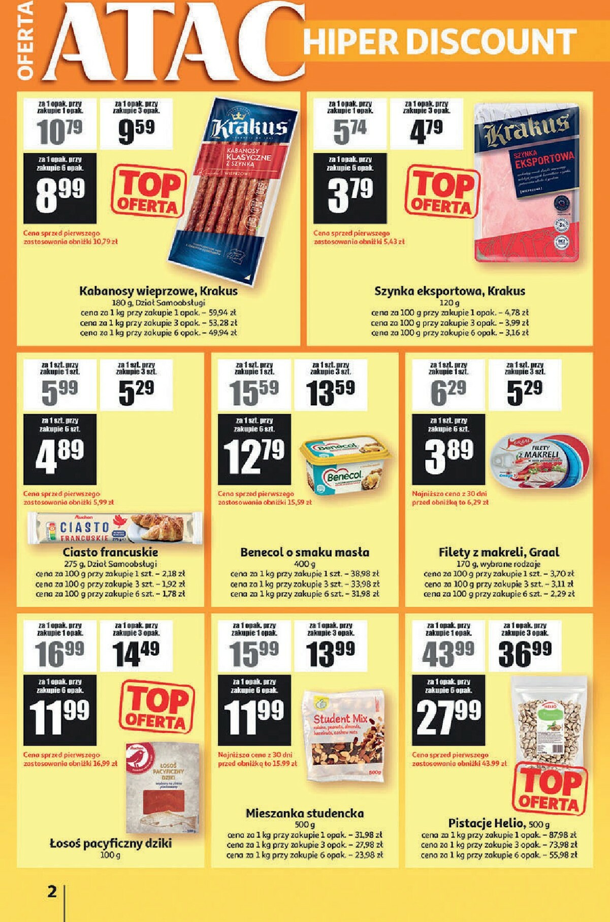 auchan - Gazetka Auchan - ATAC Hiper Discount - ważna od 02.01. do 21.01. - page: 2