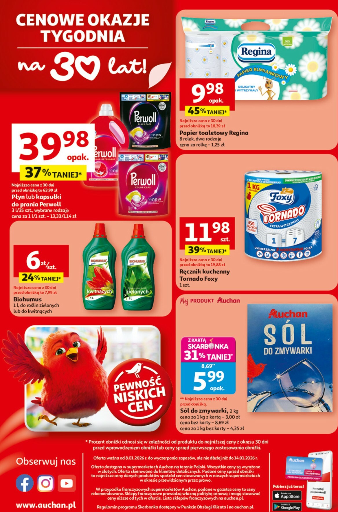 auchan - Gazetka Supermarket Auchan Franczyza - ważna od 08.01. do 14.01. - page: 4