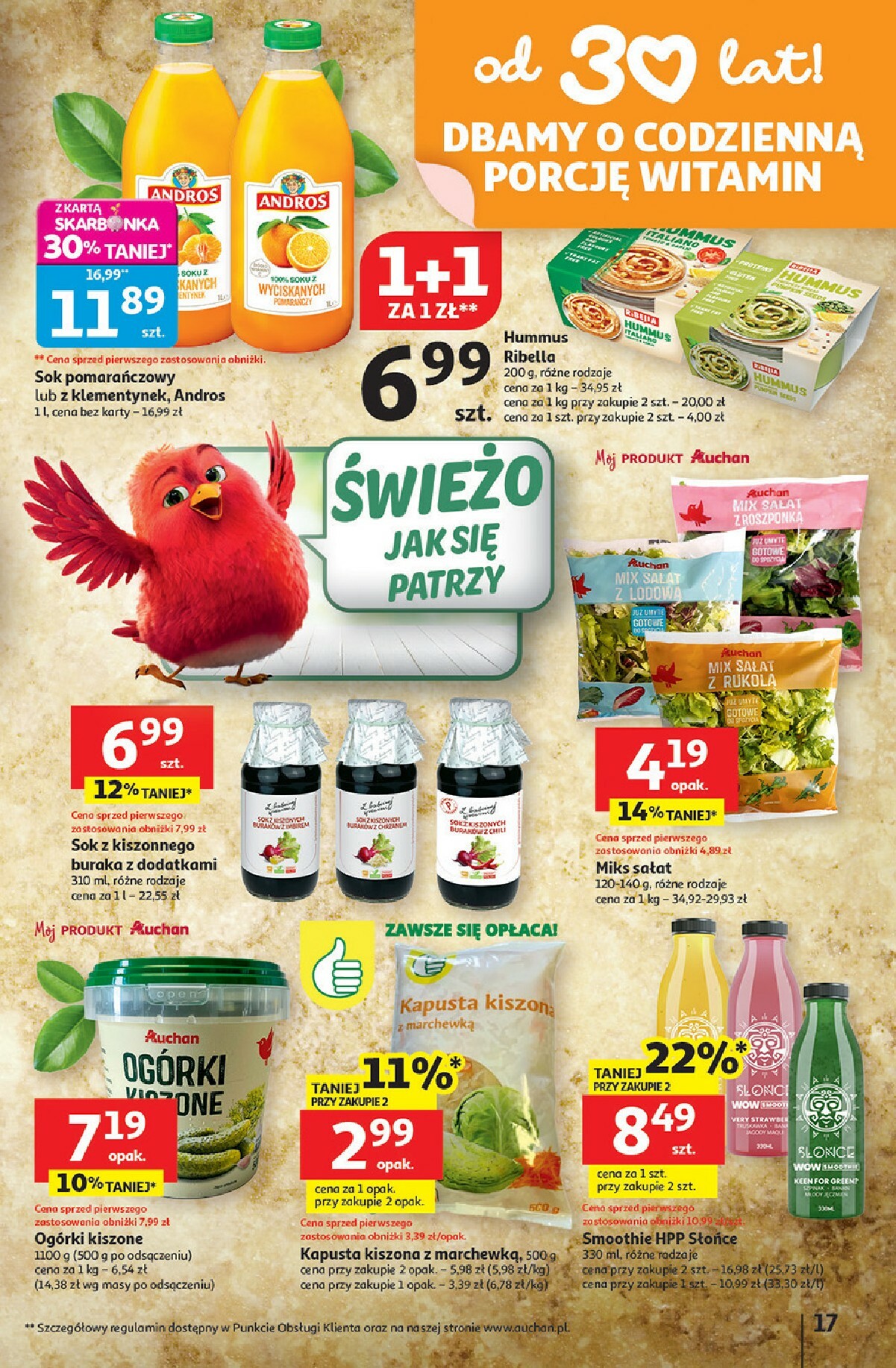 auchan - Gazetka Hipermarket Auchan - ważna od 08.01. do 14.01. - page: 17