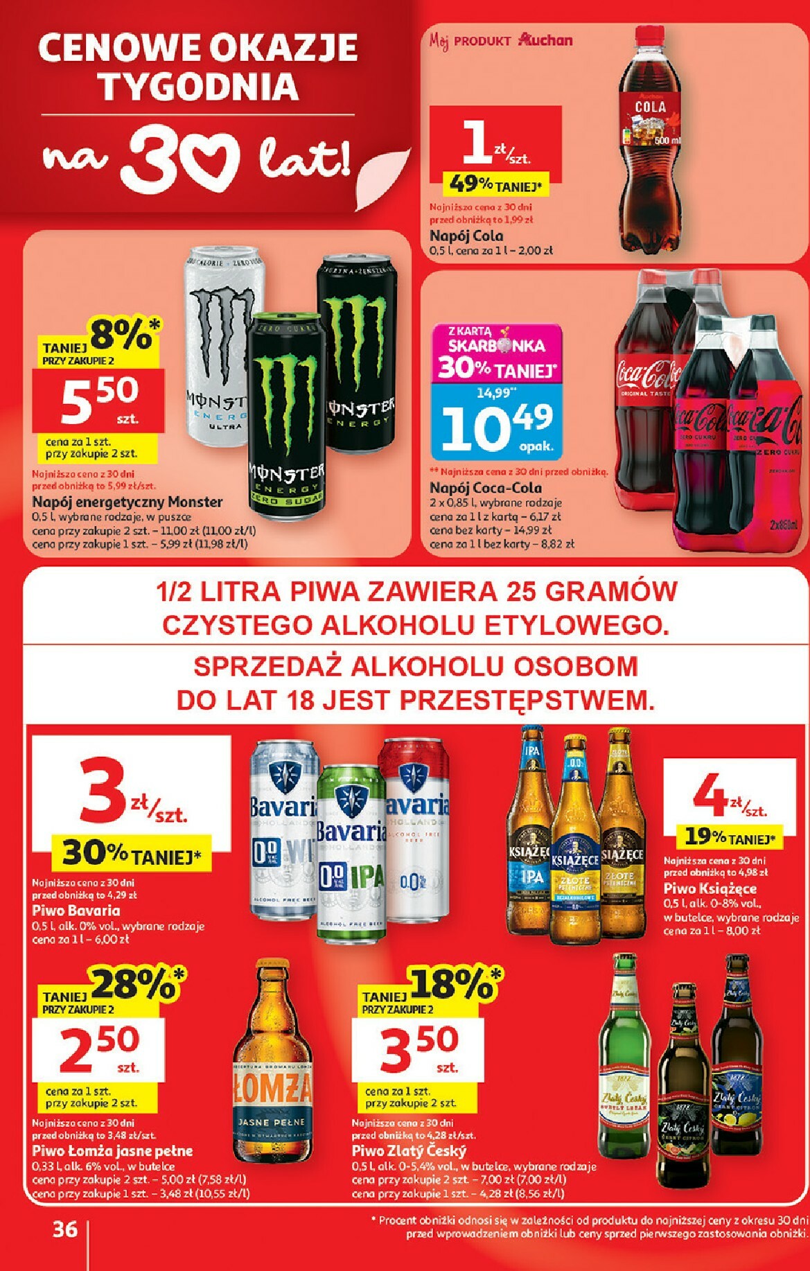 auchan - Gazetka Hipermarket Auchan - ważna od 08.01. do 14.01. - page: 36