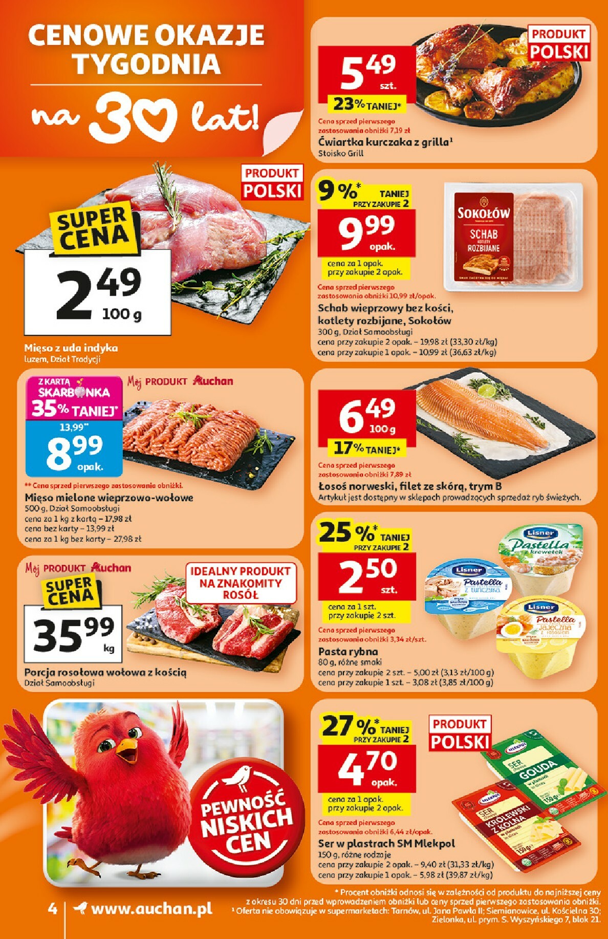 auchan - Gazetka Supermarket Auchan - ważna od 15.01. do 21.01. - page: 4