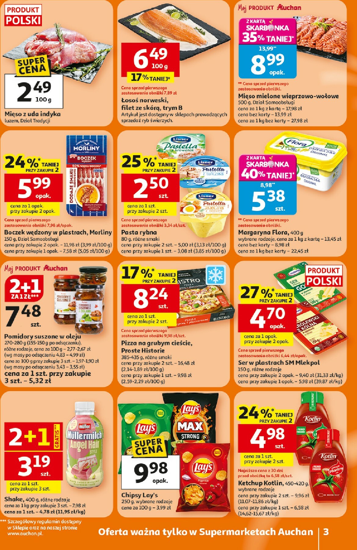 auchan - Gazetka Supermarket Auchan Franczyza - ważna od 15.01. do 21.01. - page: 3