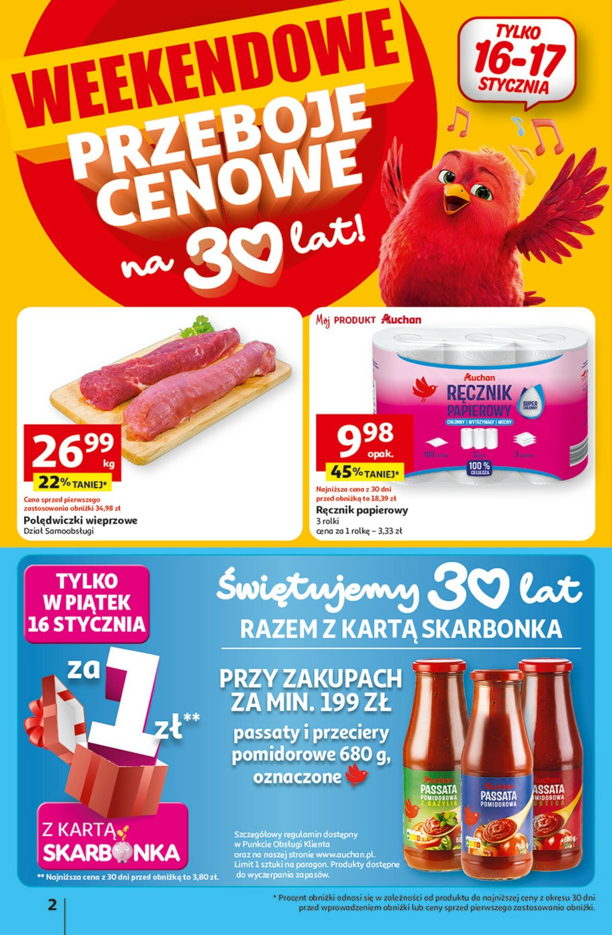 auchan - Gazetka Hipermarket Auchan - ważna od 15.01. do 21.01. - page: 2