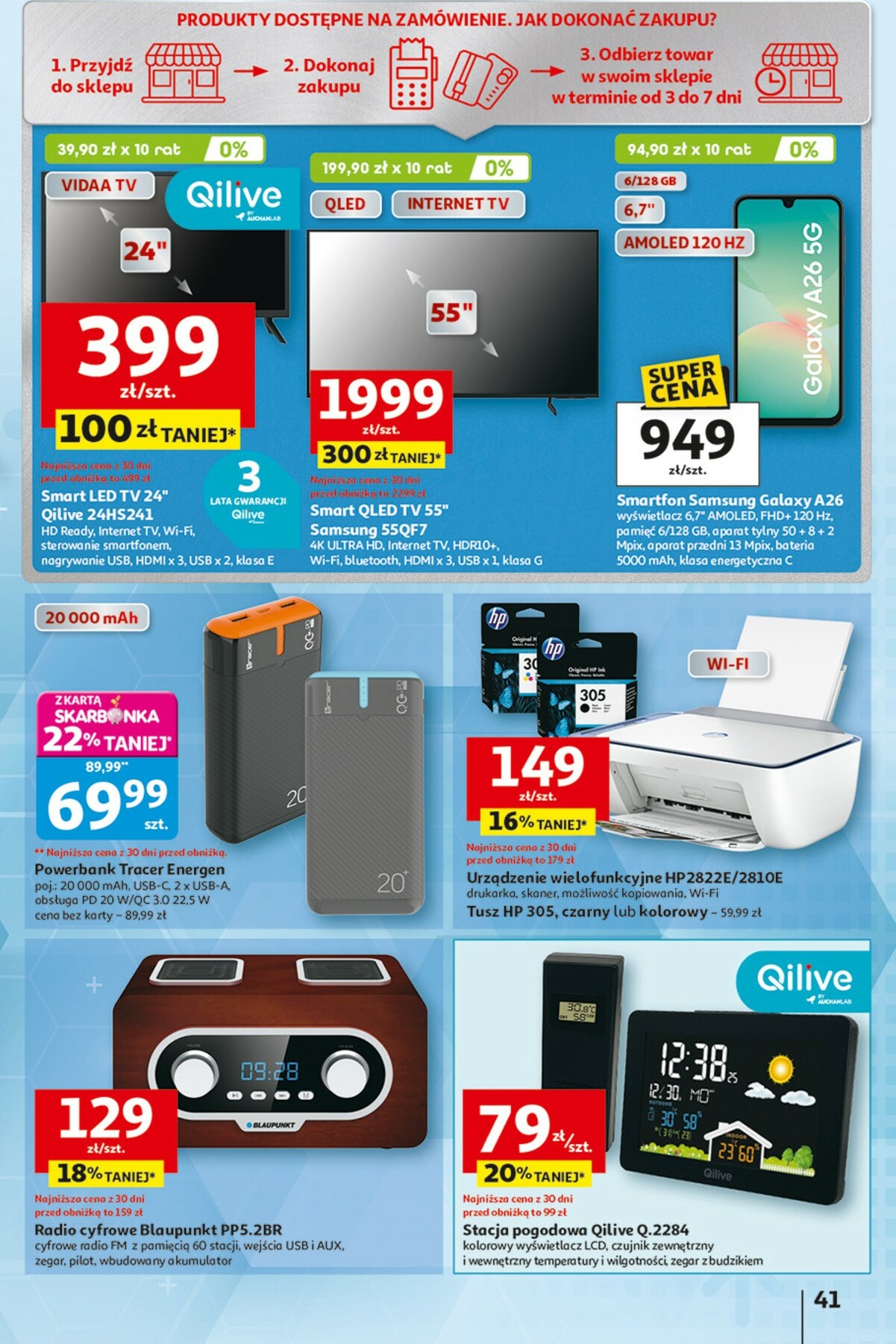 auchan - Gazetka Hipermarket Auchan - ważna od 15.01. do 21.01. - page: 41