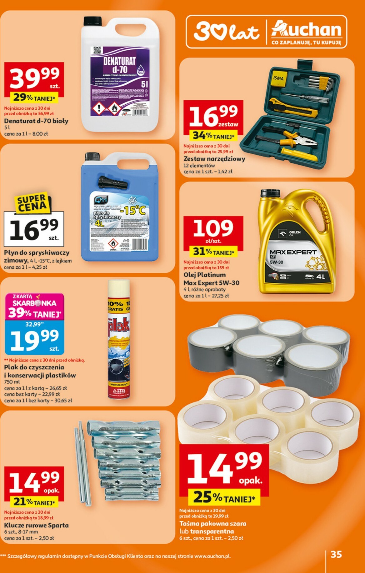 auchan - Gazetka Hipermarket Auchan - ważna od 15.01. do 21.01. - page: 35