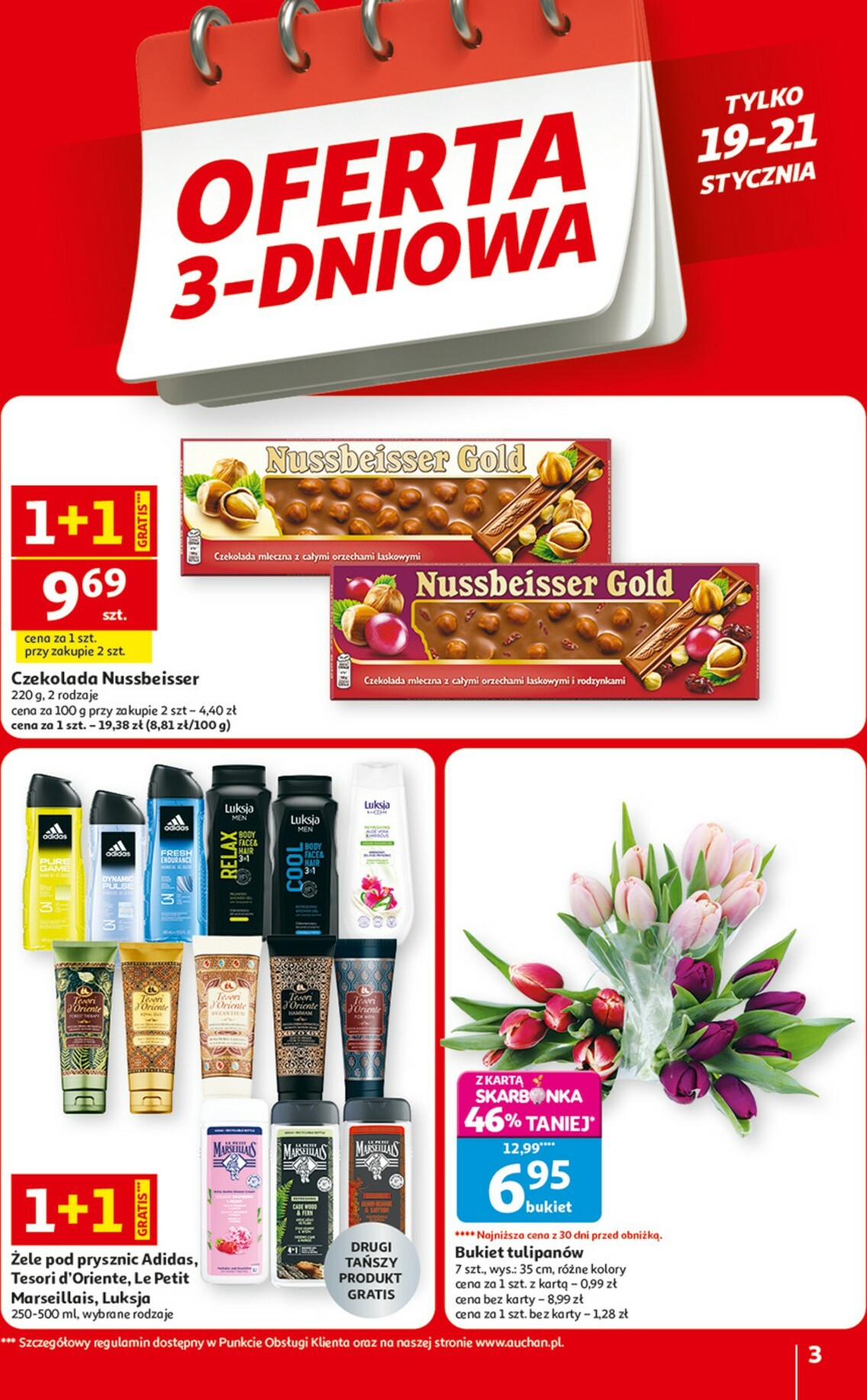 auchan - Gazetka Hipermarket Auchan - ważna od 15.01. do 21.01. - page: 3