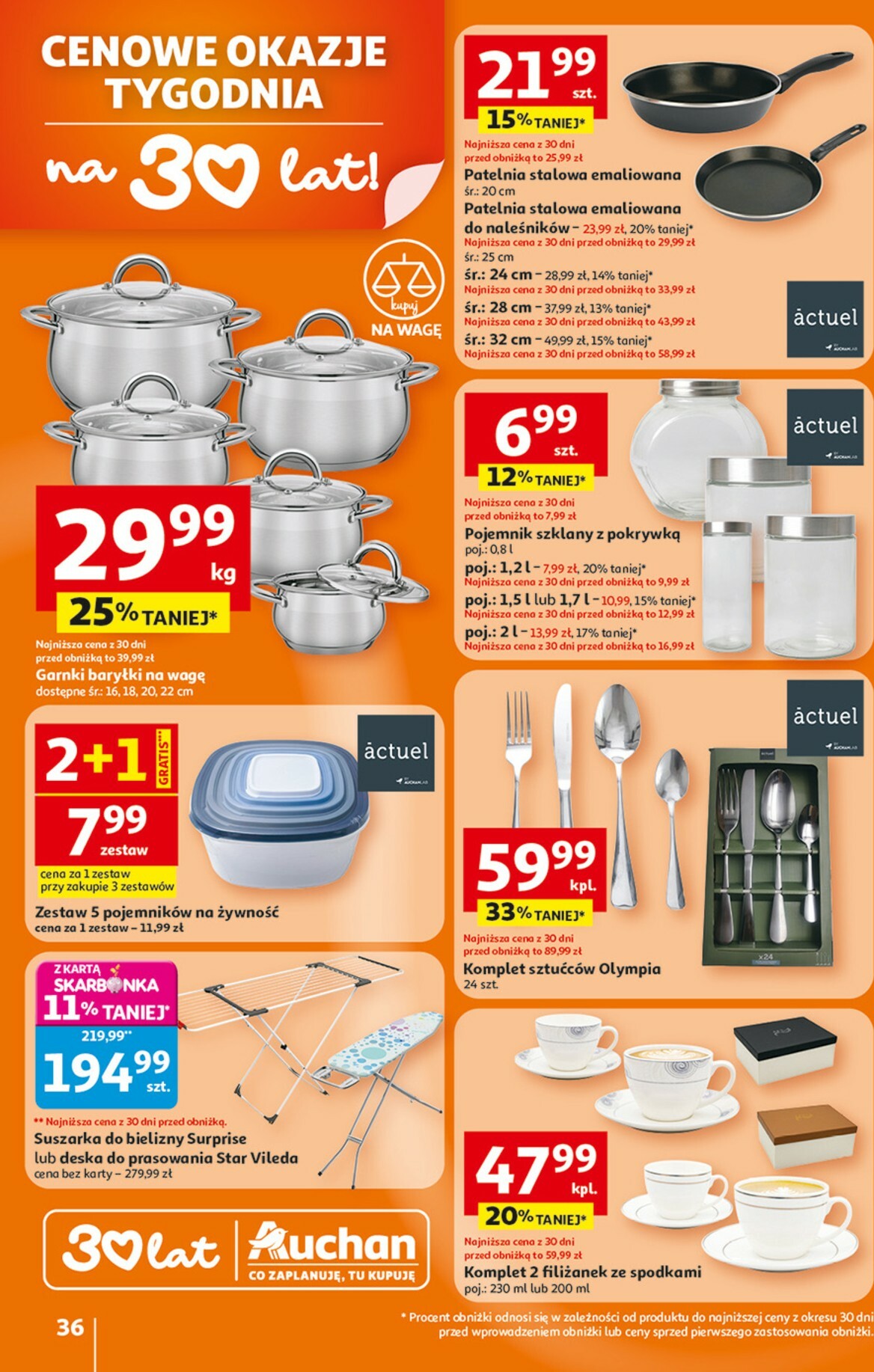 auchan - Gazetka Hipermarket Auchan - ważna od 15.01. do 21.01. - page: 36