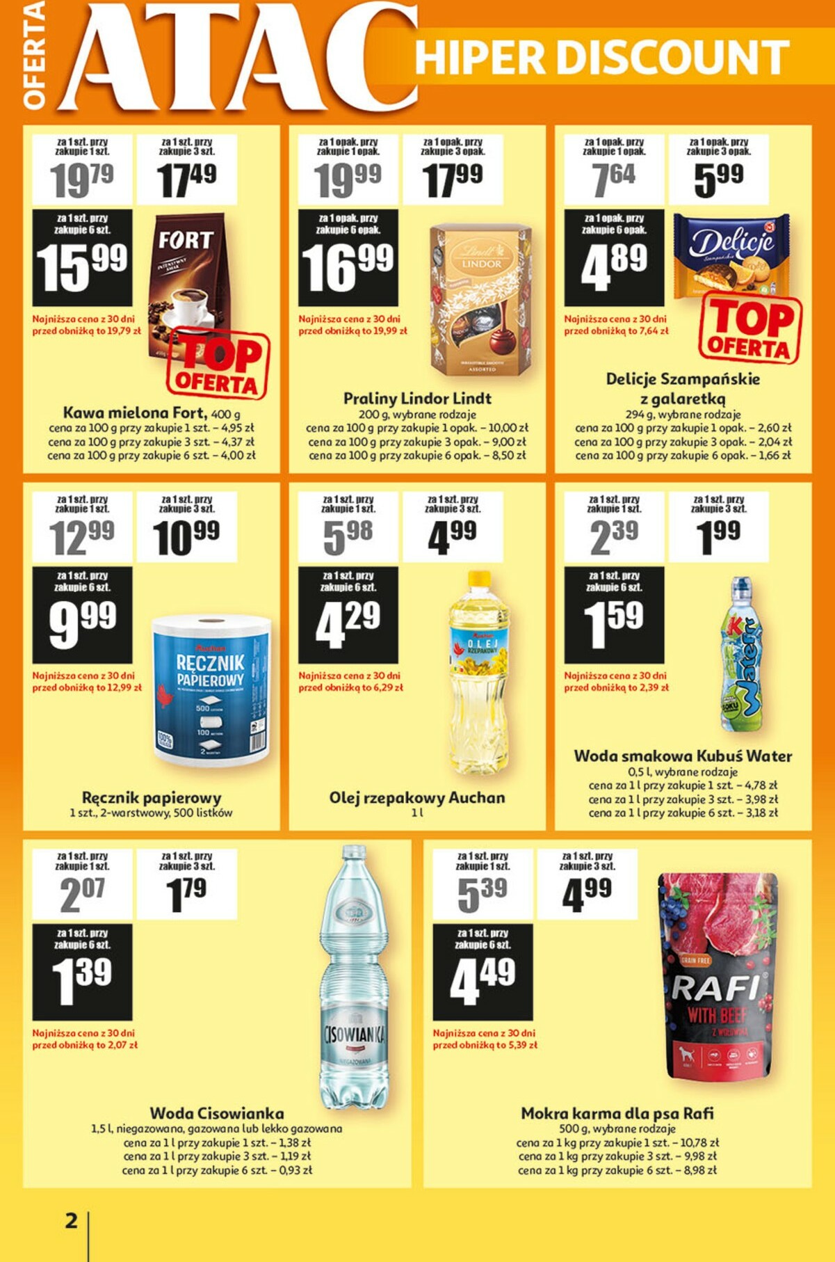 auchan - Gazetka Auchan - ATAC Hiper Discount - ważna od 22.01. do 11.02. - page: 2