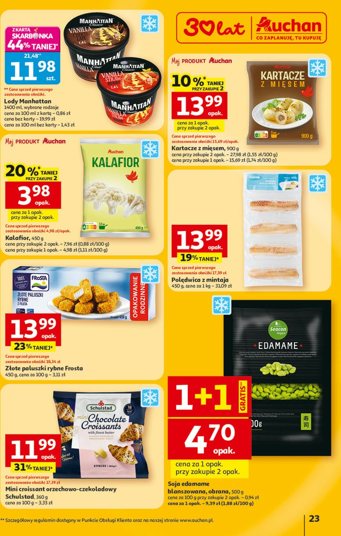 auchan - Gazetka Hipermarket Auchan - ważna od 22.01. do 28.01. - page: 23