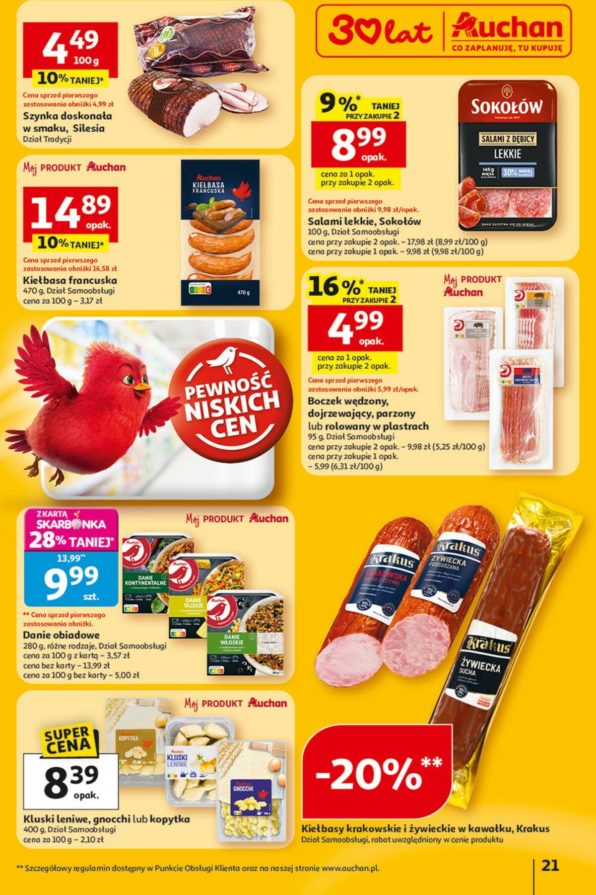 auchan - Gazetka Hipermarket Auchan - ważna od 22.01. do 28.01. - page: 21