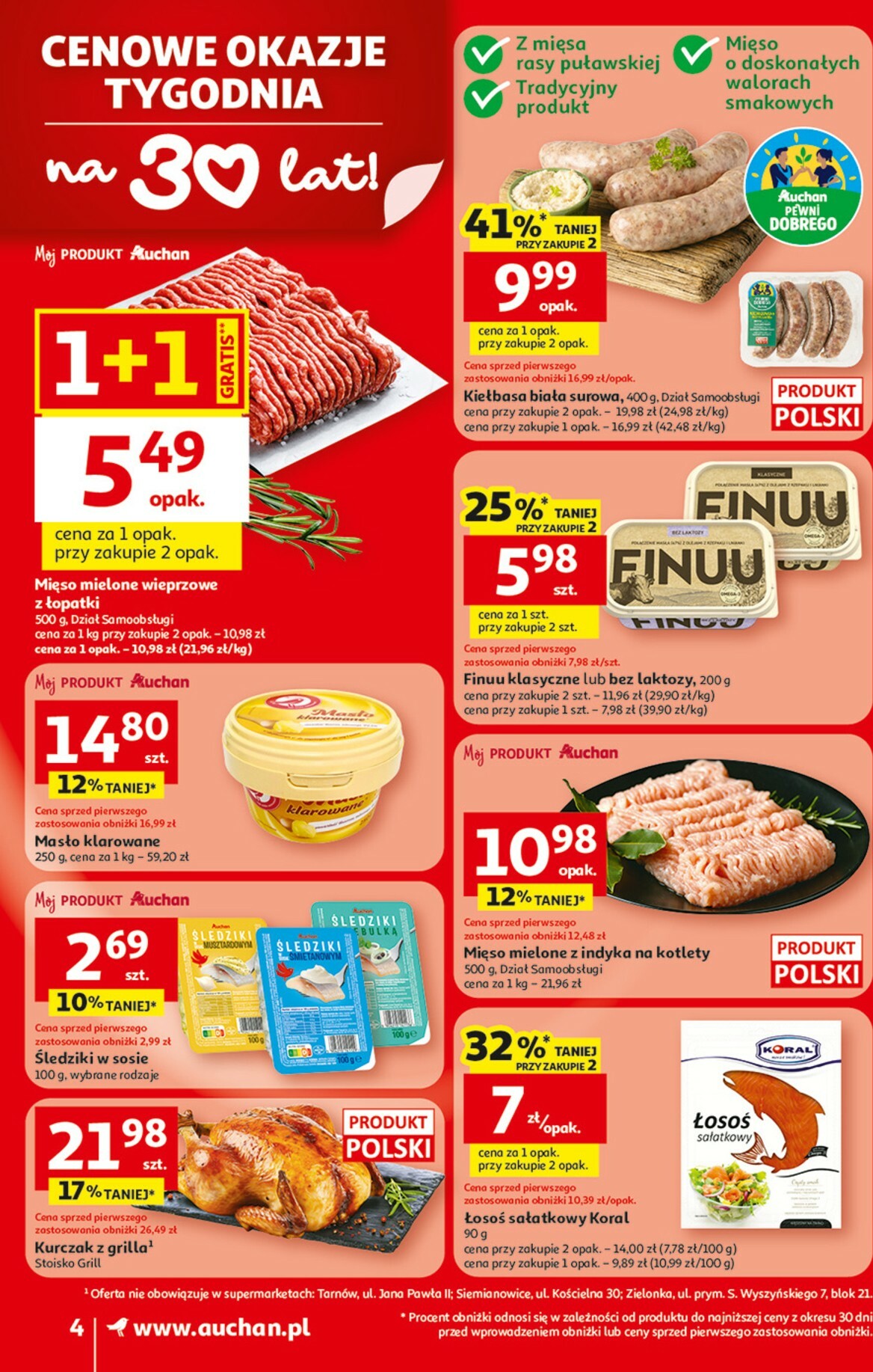 auchan - Gazetka Supermarket Auchan - ważna od 29.01. do 04.02. - page: 4