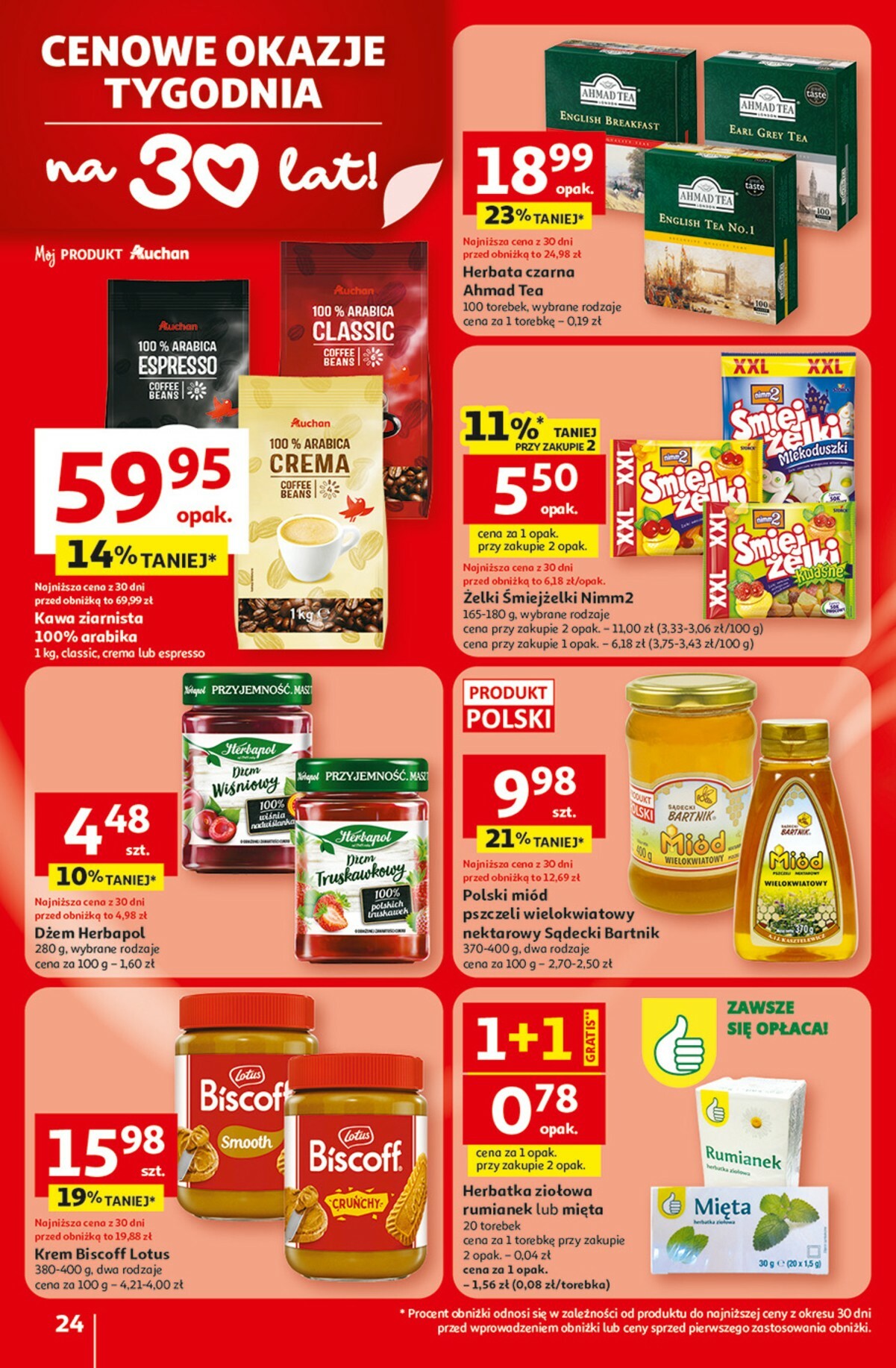 auchan - Gazetka Hipermarket Auchan - ważna od 29.01. do 04.02. - page: 24