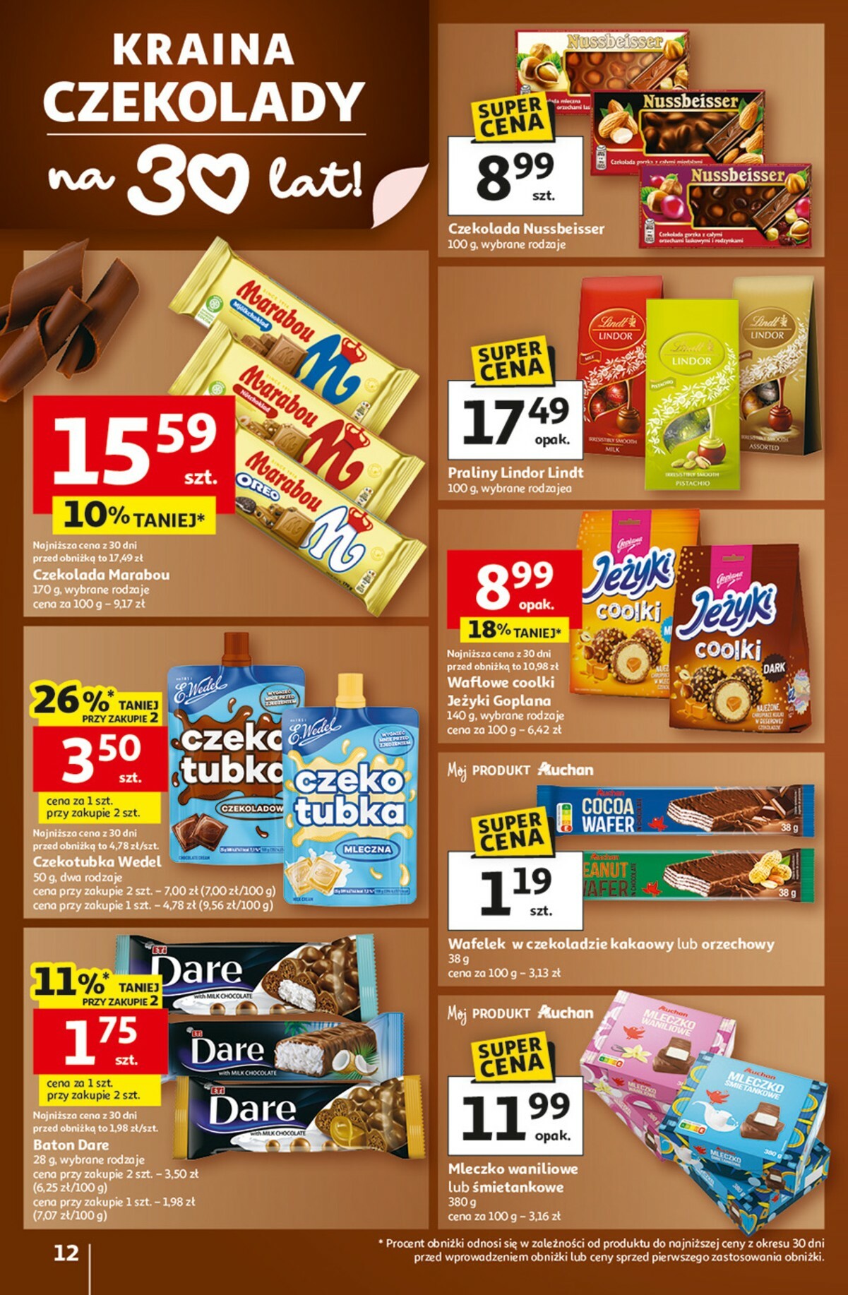 auchan - Gazetka Hipermarket Auchan - ważna od 29.01. do 04.02. - page: 12