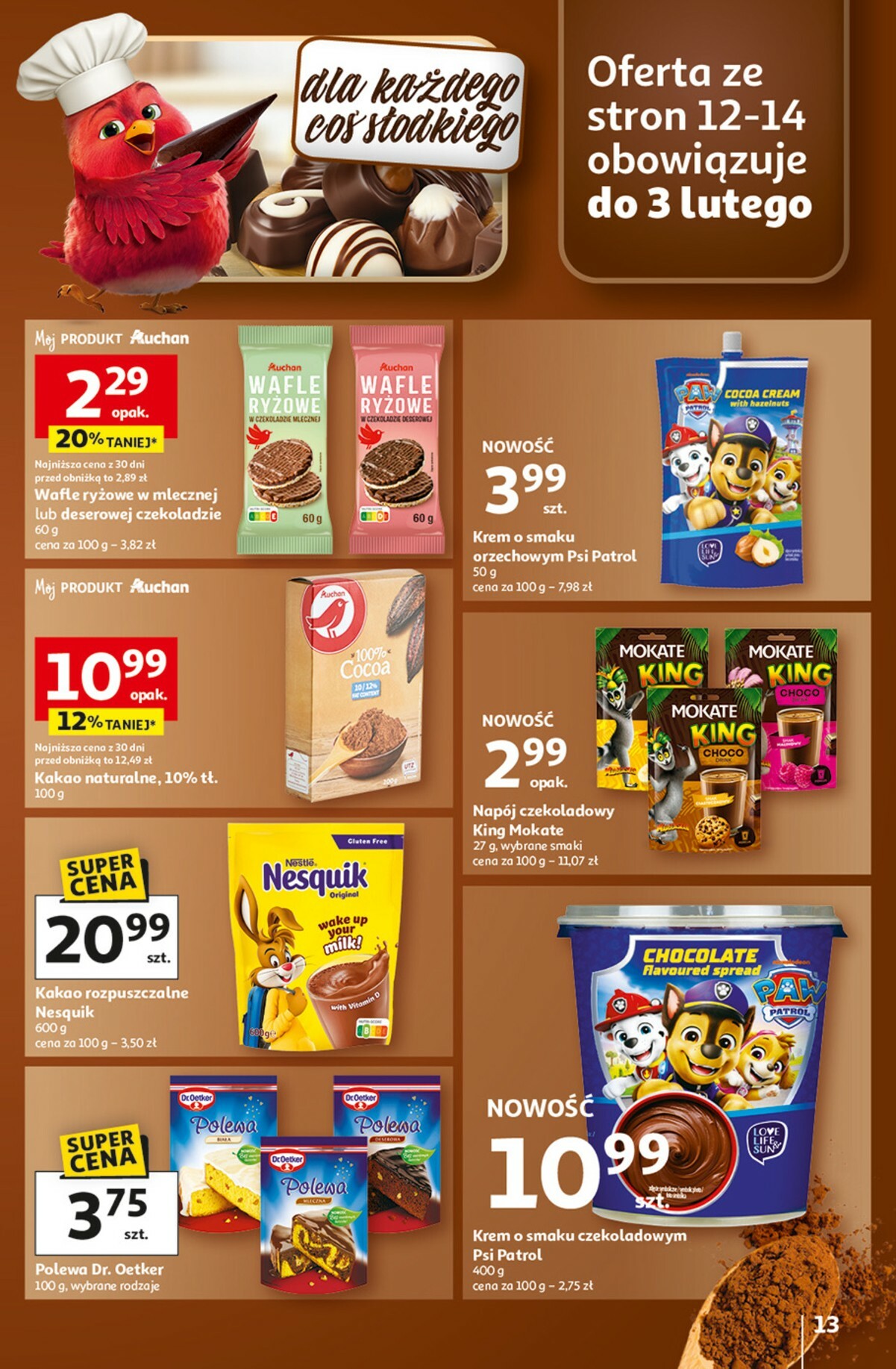 auchan - Gazetka Hipermarket Auchan - ważna od 29.01. do 04.02. - page: 13