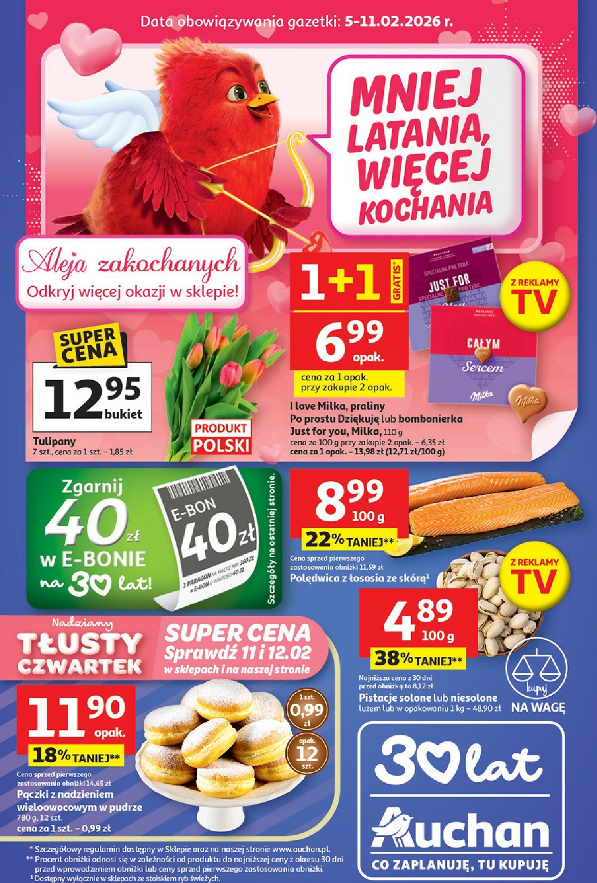auchan - Gazetka Supermarket Auchan - ważna od 05.02.2026 do 11.02.2026