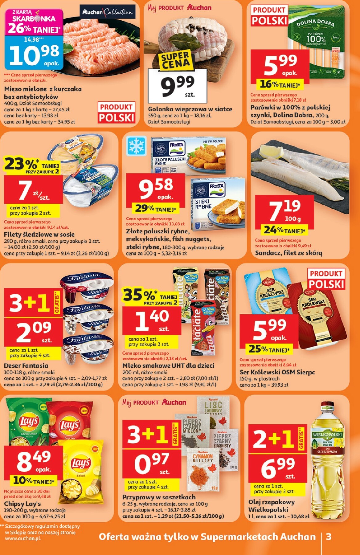 auchan - Gazetka Supermarket Auchan Franczyza - ważna od 26.02.2026 do 04.03.2026 - page: 3